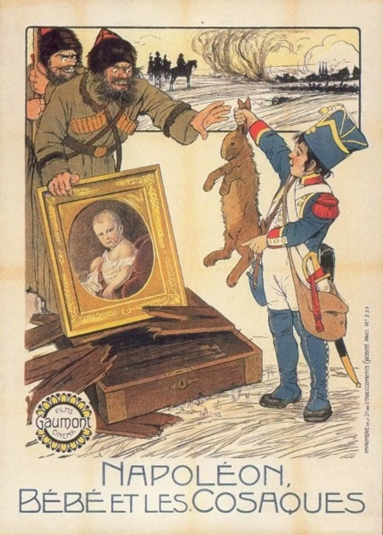 Постер до фільму "Napoléon, Bébé et les Cosaques"