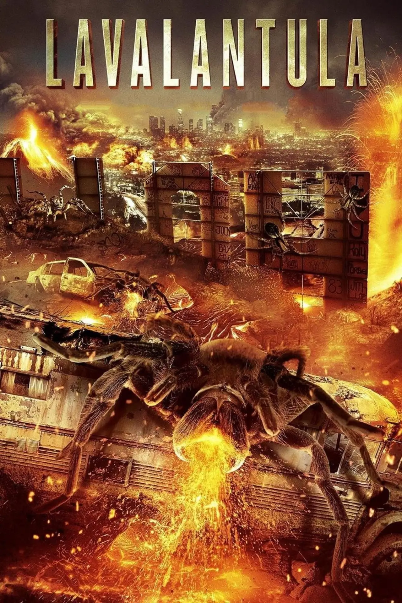 Постер до фільму "Lavalantula"