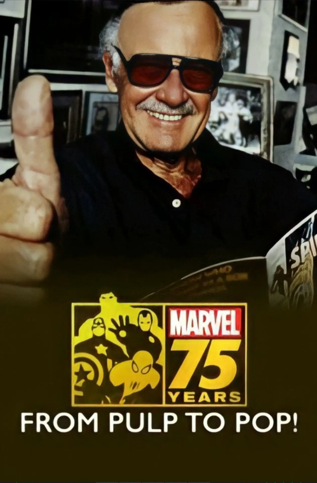 Постер до фільму "Marvel: 75 Years, from Pulp to Pop!"