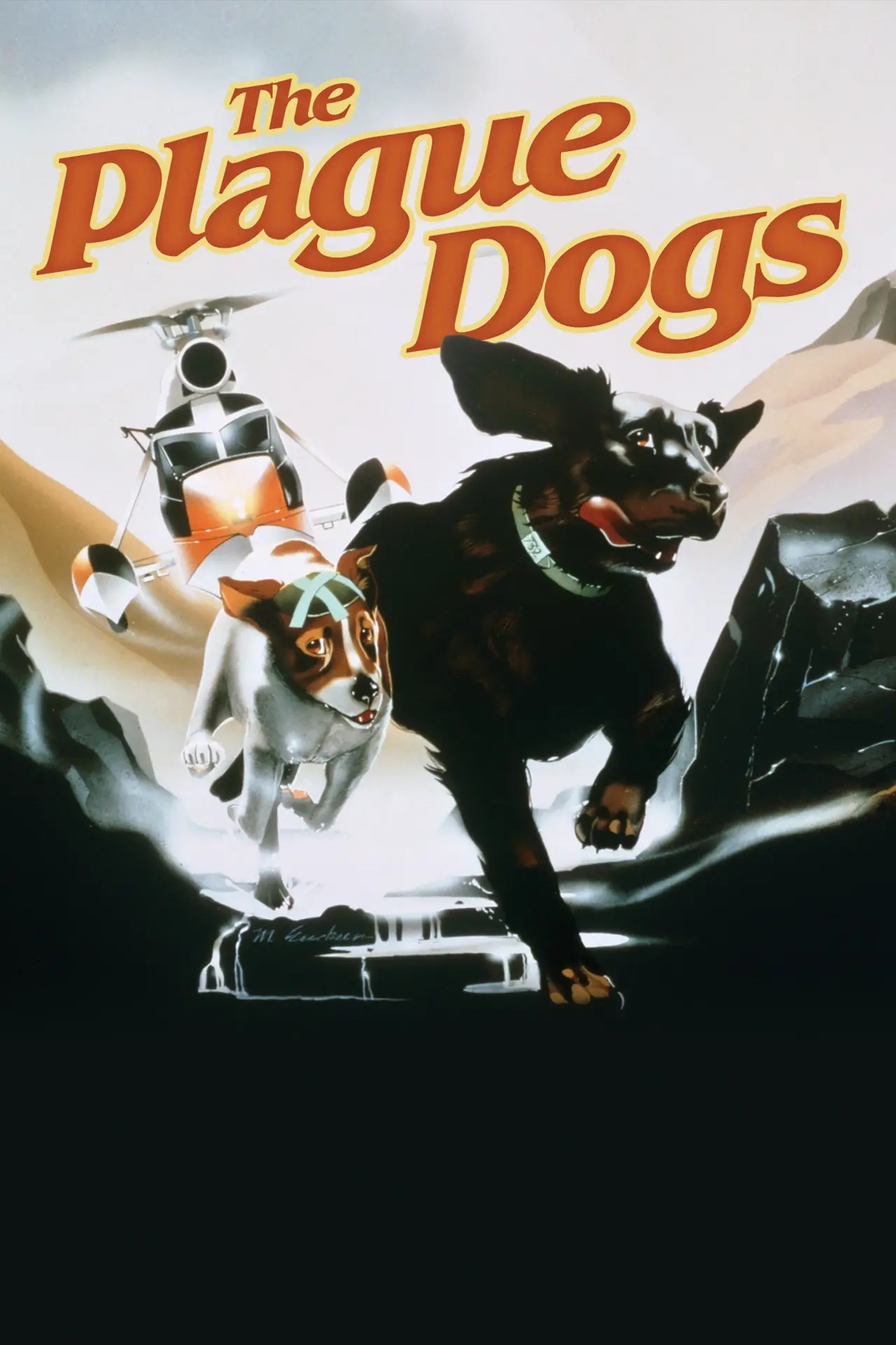 Постер до фільму "The Plague Dogs"