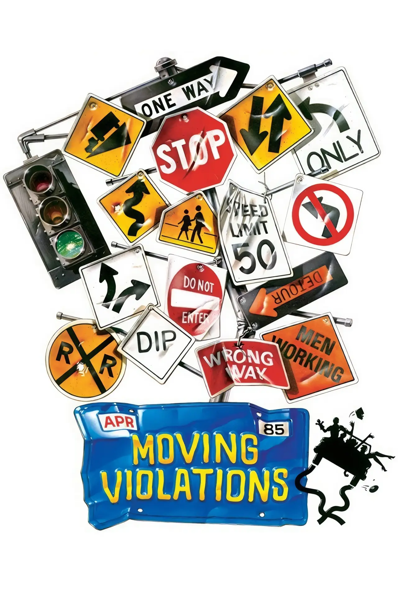 Постер до фільму "Moving Violations"