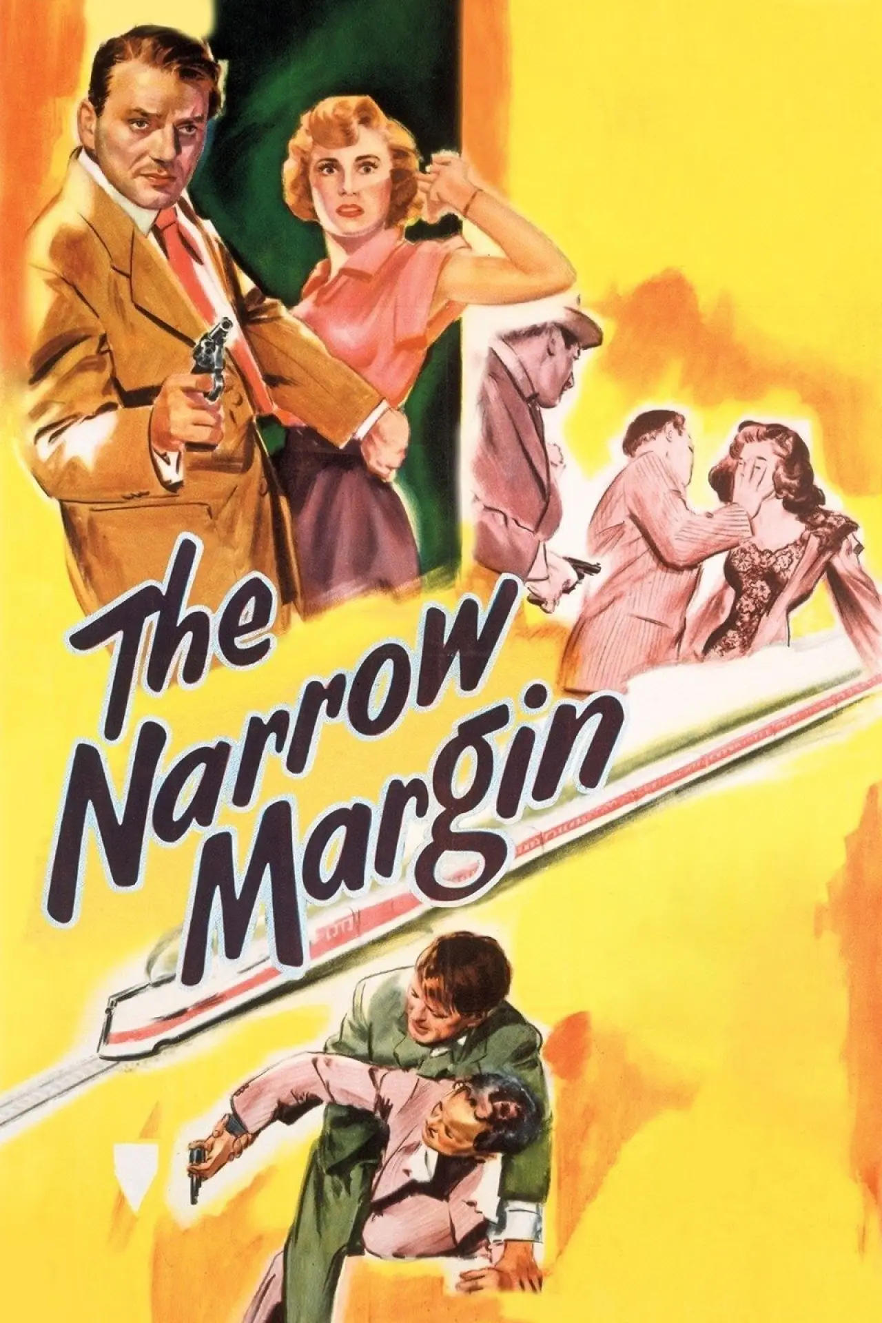 Постер до фільму "The Narrow Margin"