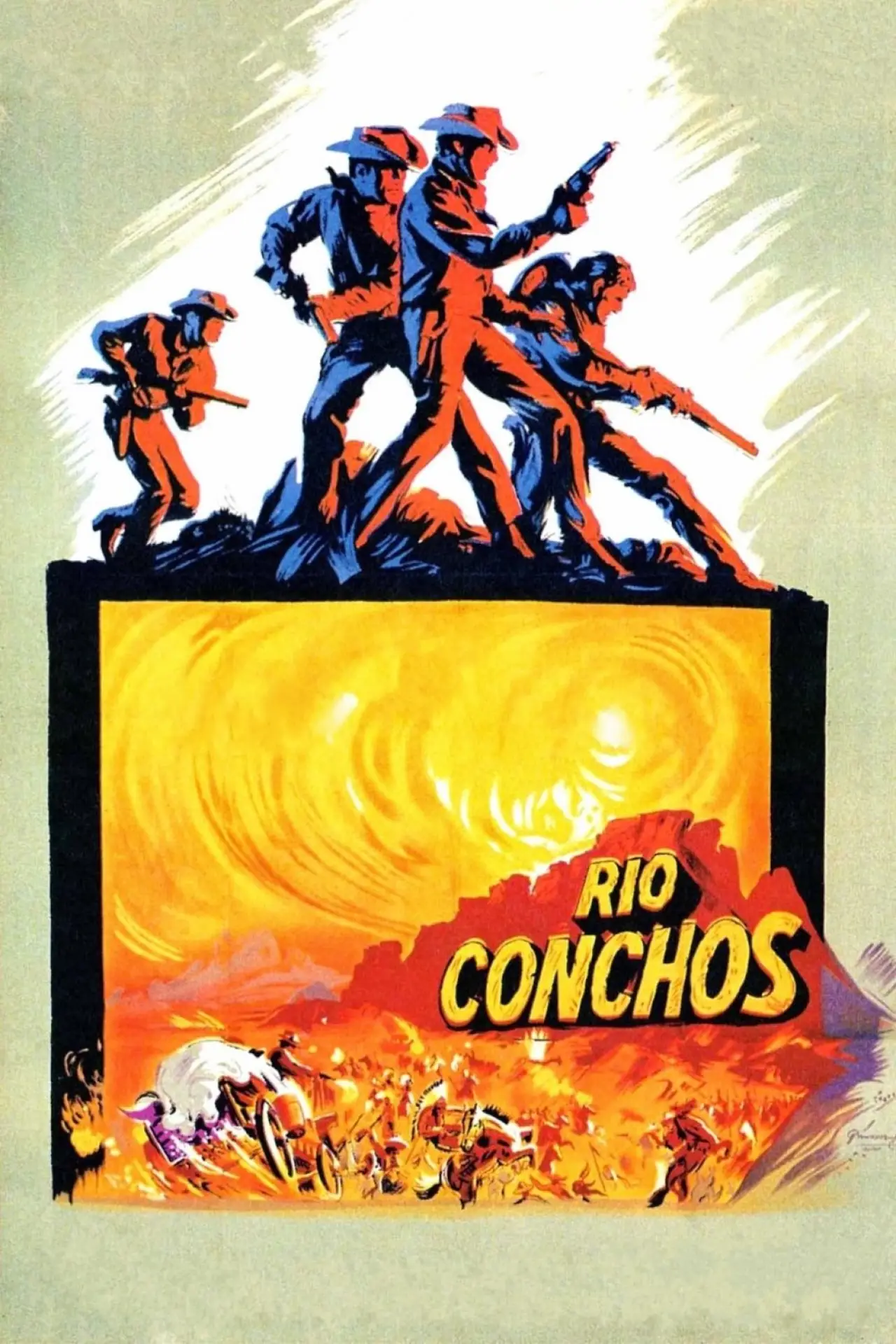 Постер до фільму "Rio Conchos"