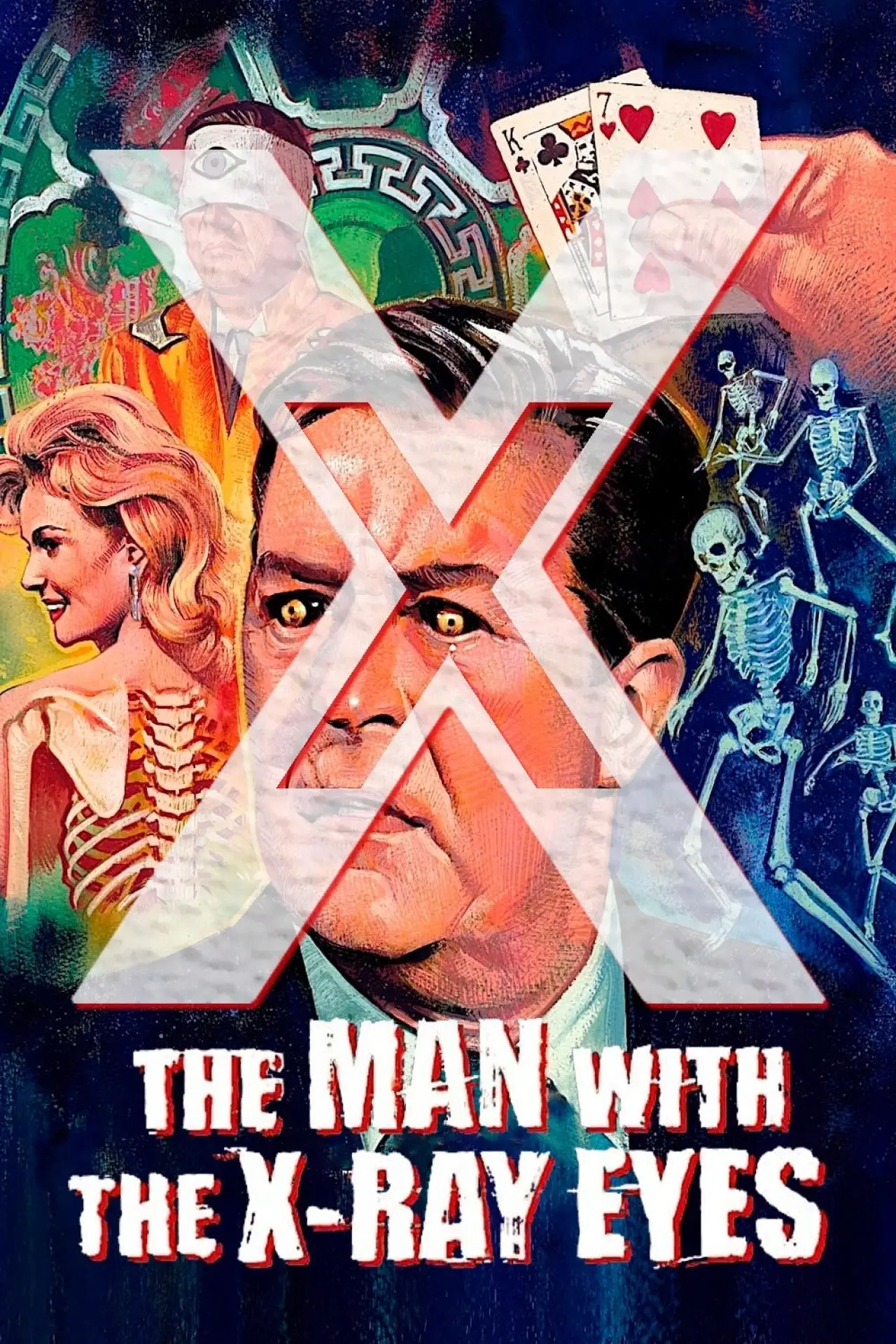 Постер до фільму "X: The Man with the X-Ray Eyes"