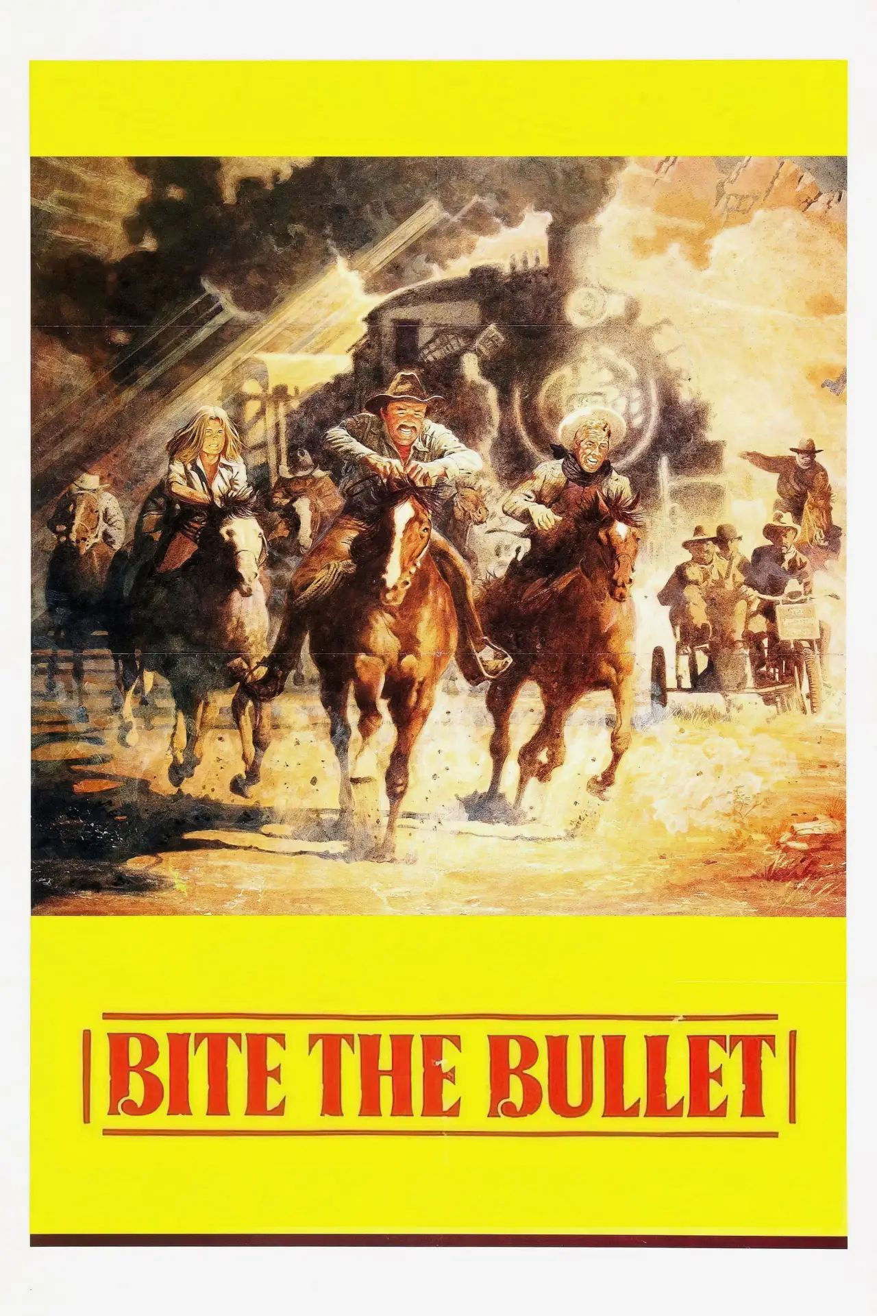 Постер до фільму "Bite the Bullet"