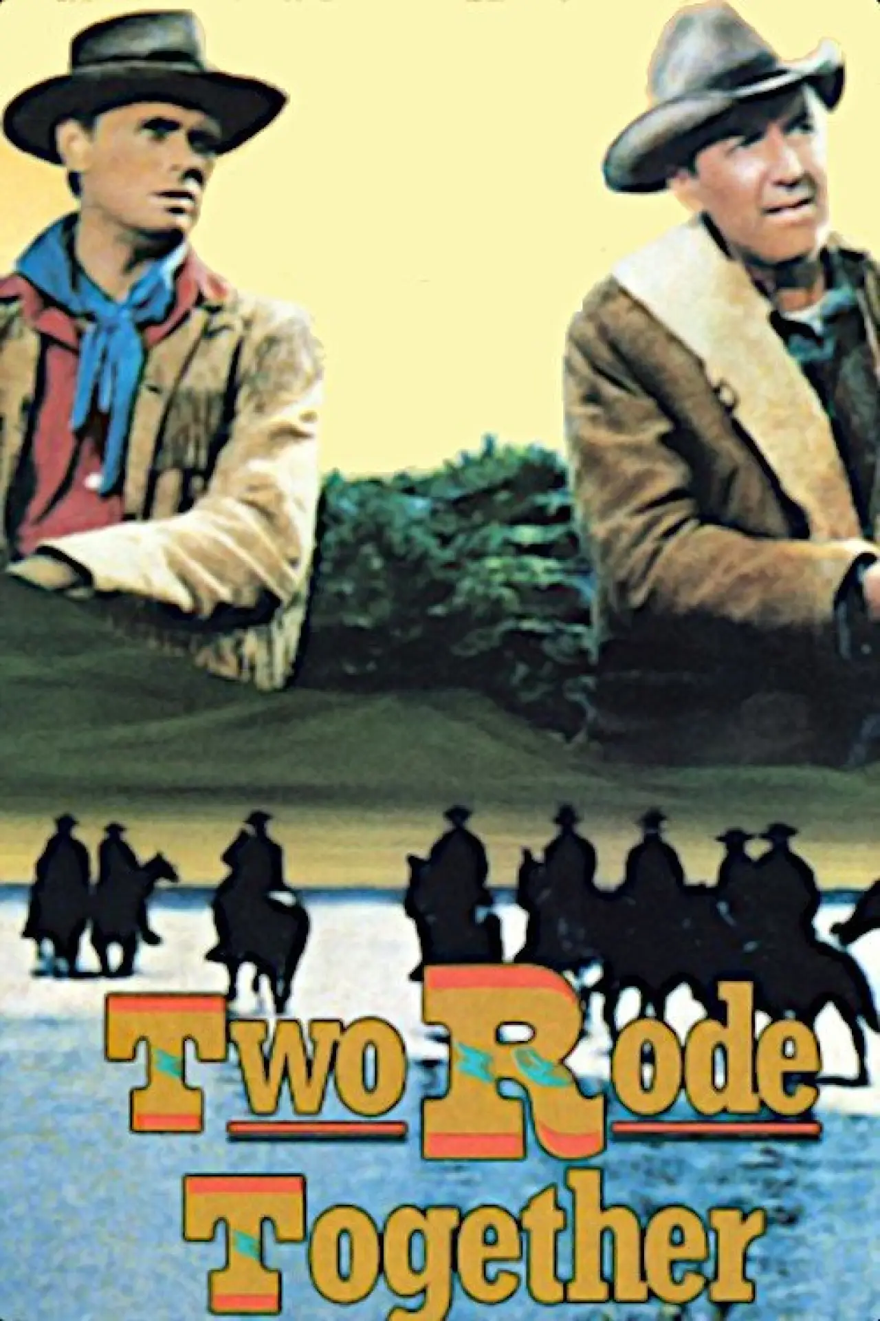 Постер до фільму "Two Rode Together"