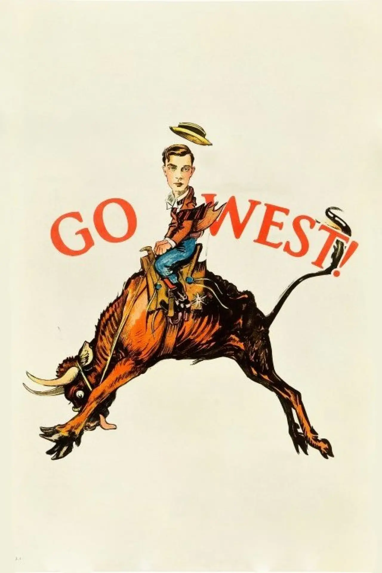 Постер до фільму "Go West"