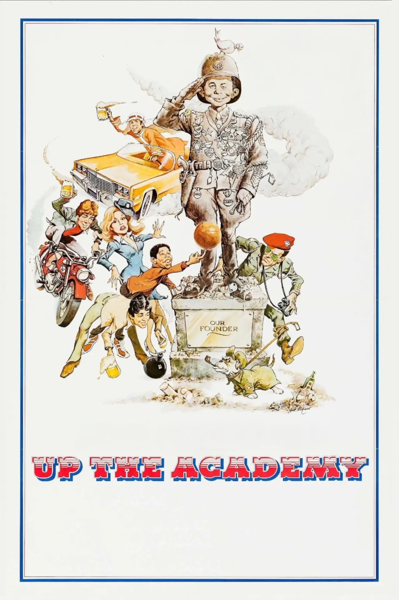 Постер до фільму "Up the Academy"