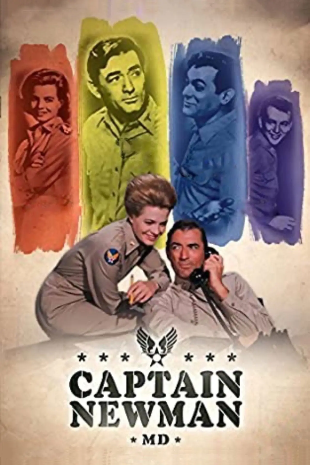 Постер до фільму "Captain Newman, M.D."