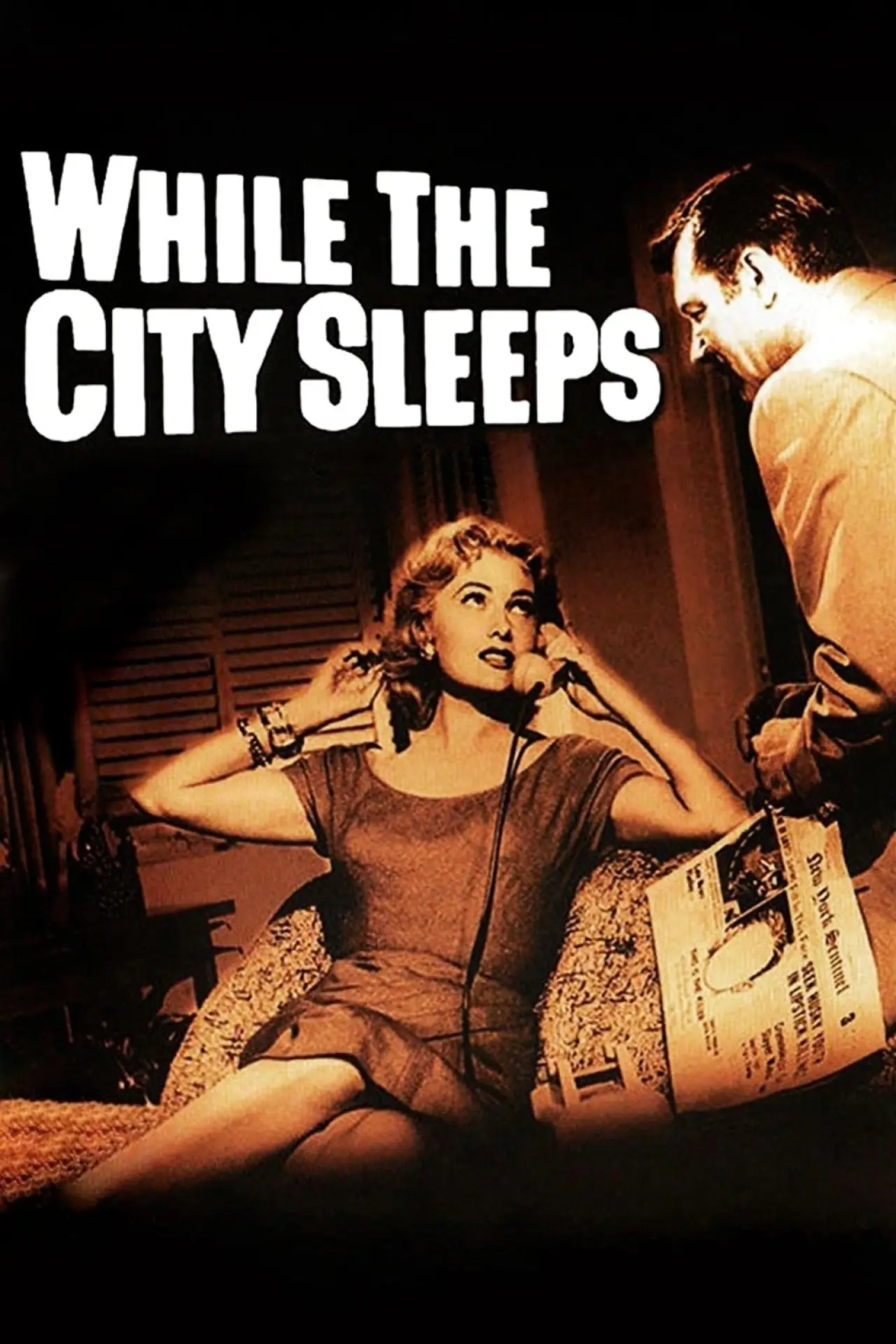 Постер до фільму "While the City Sleeps"