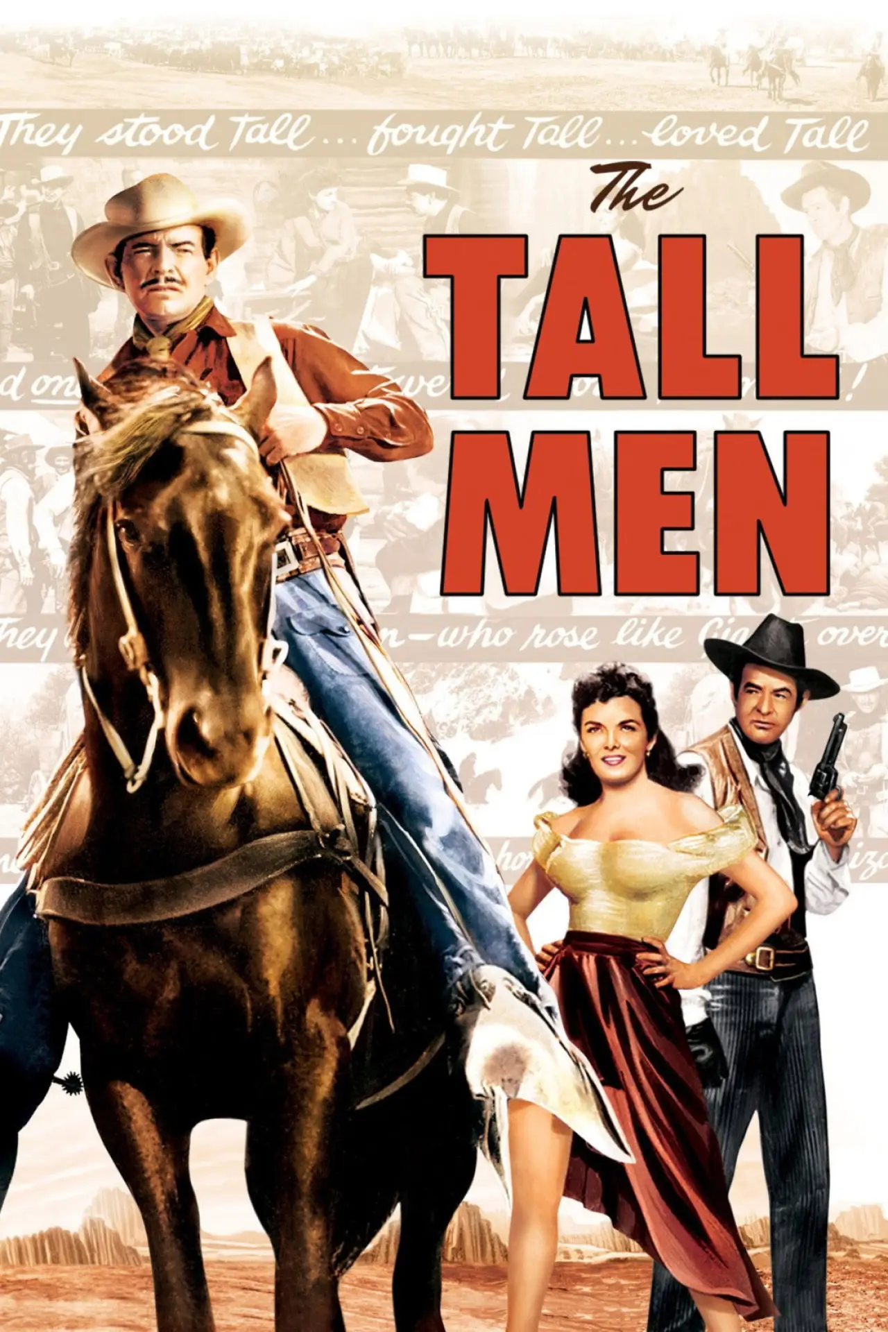Постер до фільму "The Tall Men"