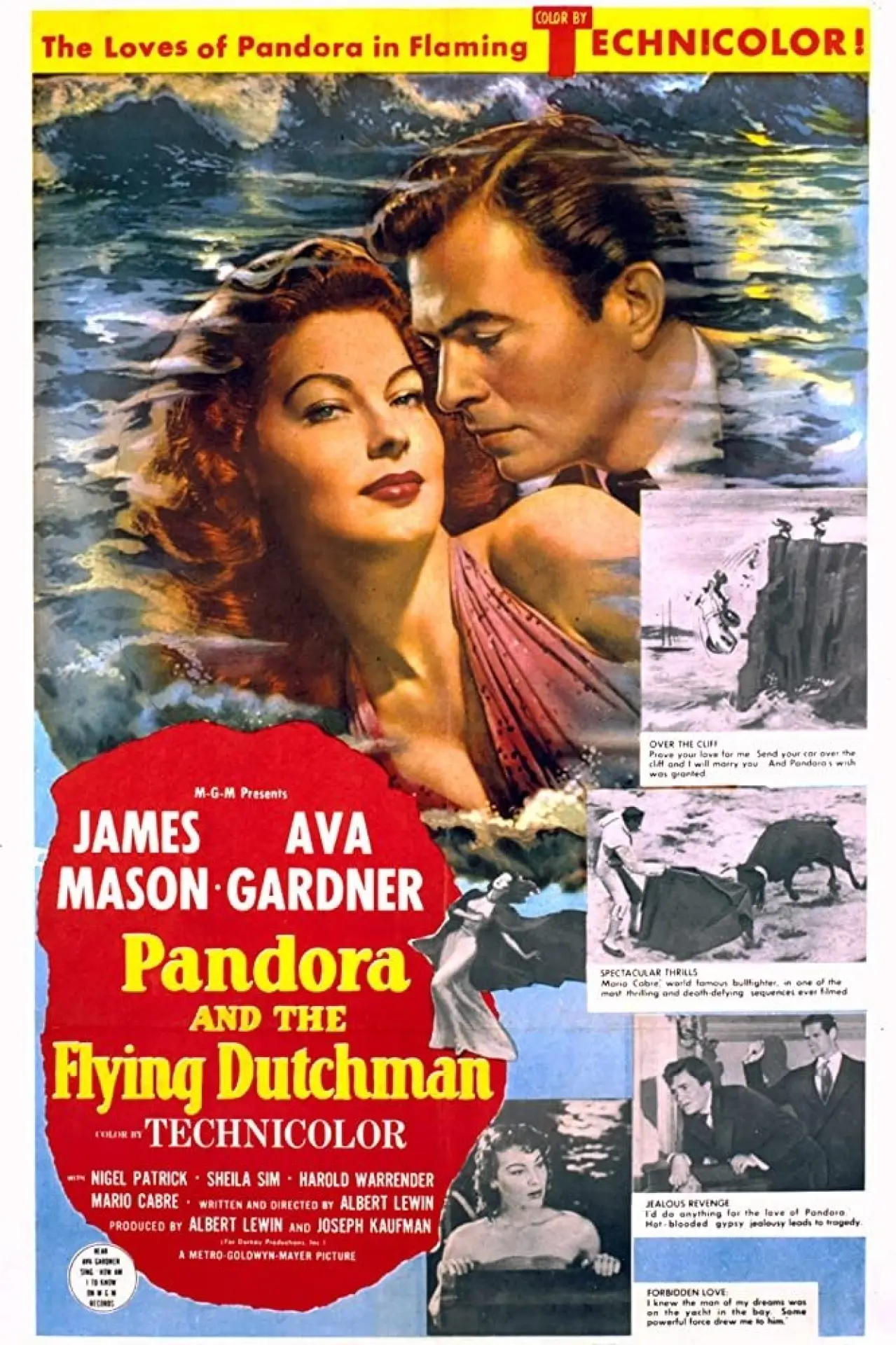 Постер до фільму "Pandora and the Flying Dutchman"