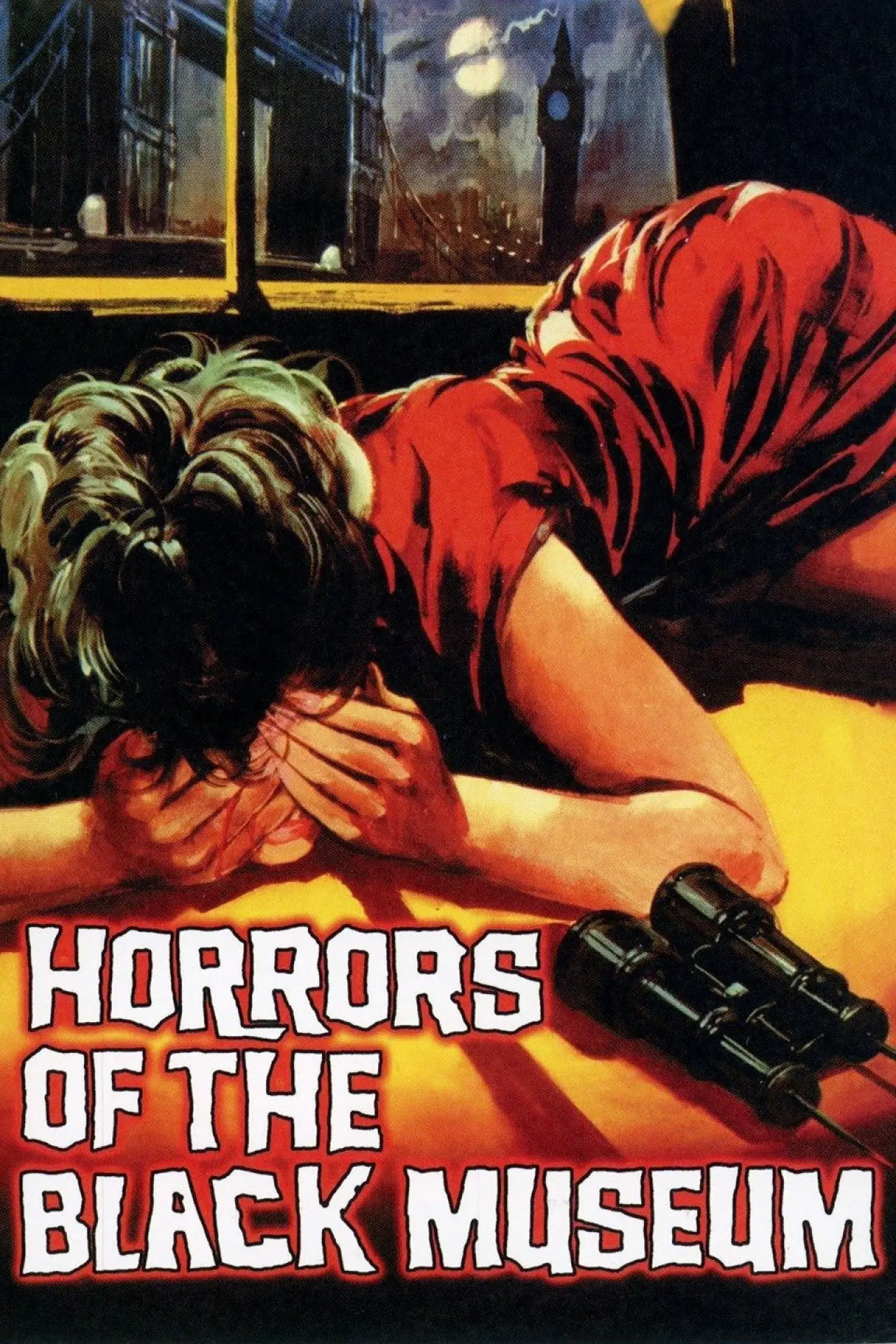 Постер до фільму "Horrors of the Black Museum"