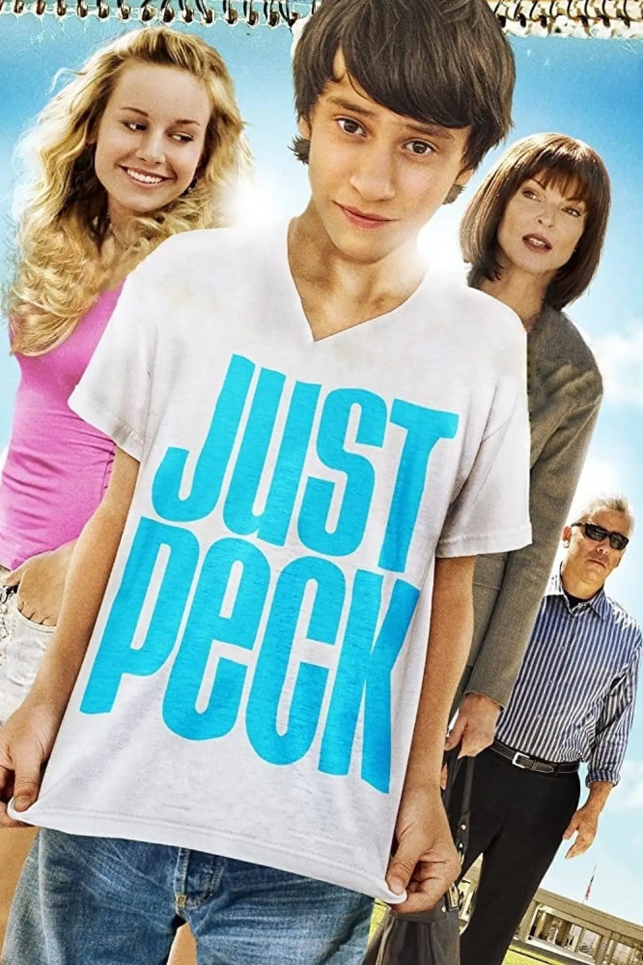 Постер до фільму "Just Peck"