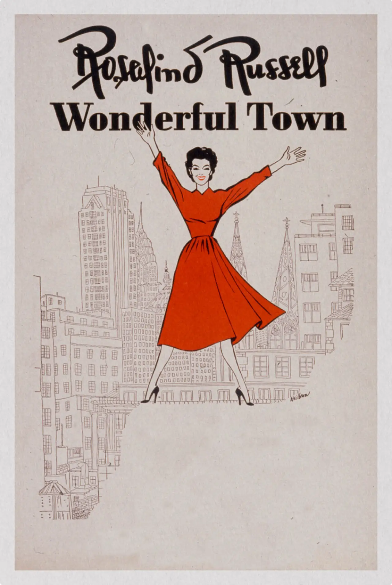 Постер до фільму "Wonderful Town"