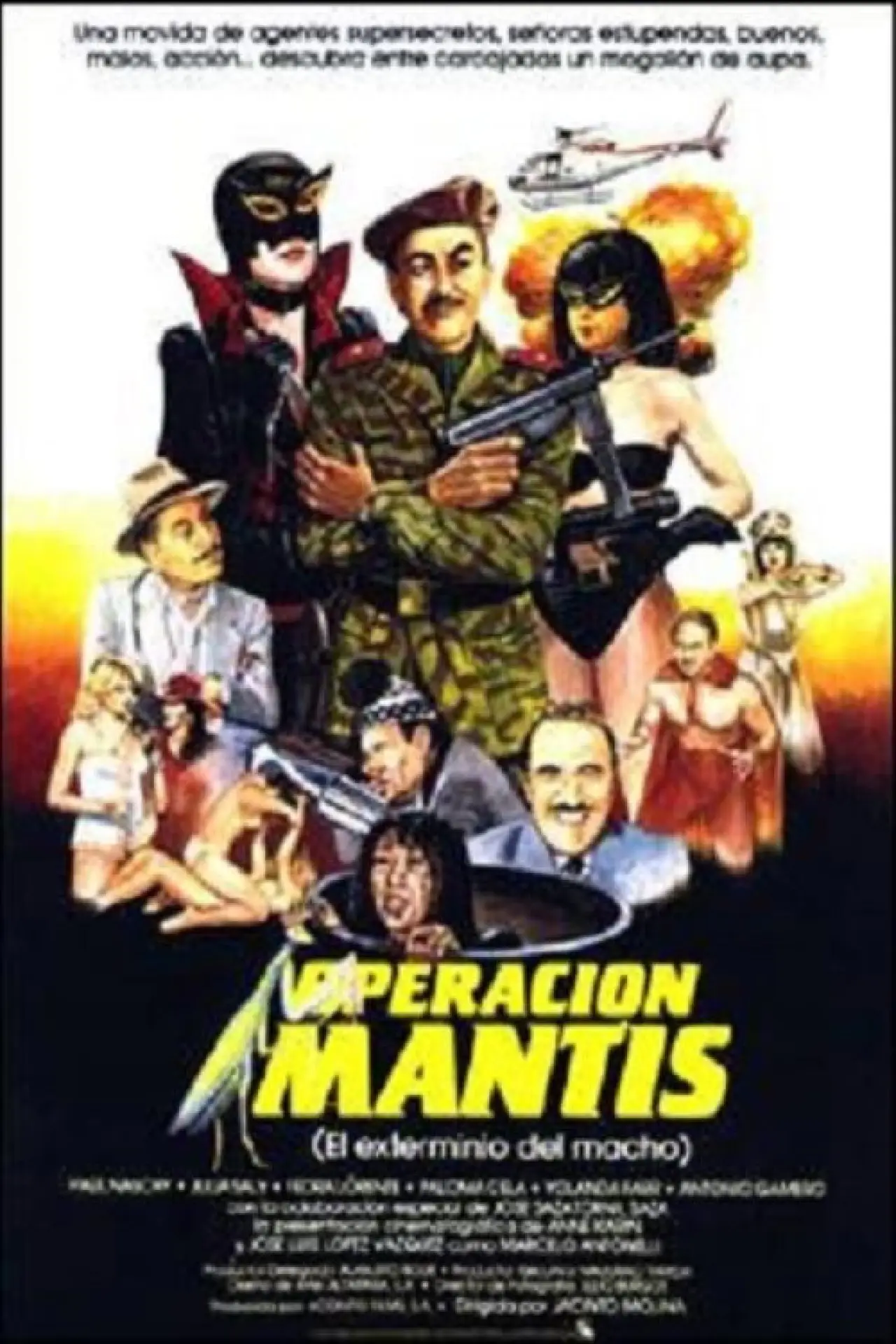 Постер до фільму "Operación Mantis"