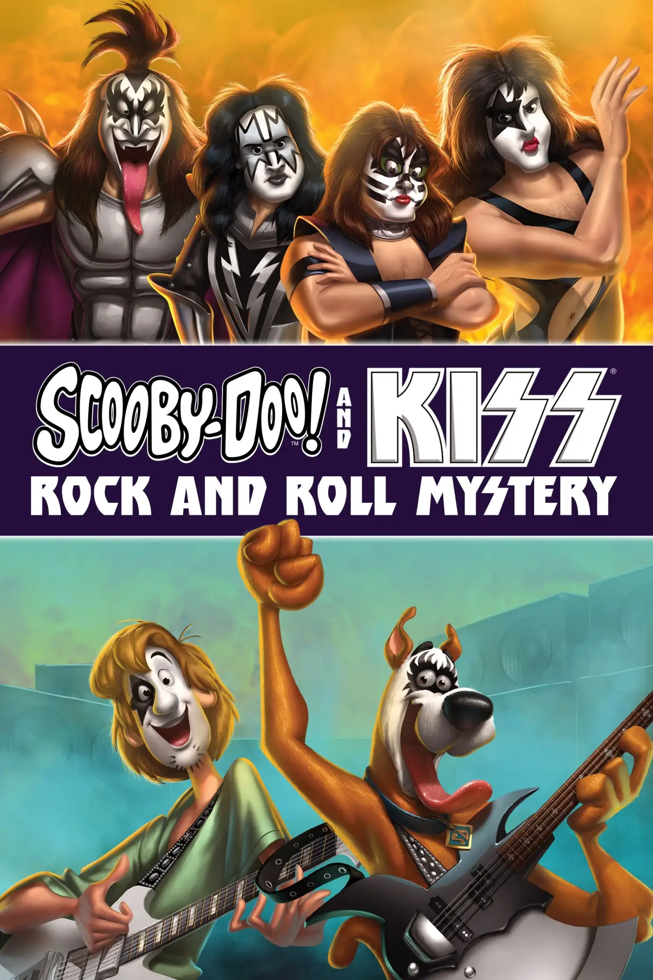 Постер до фільму "Scooby-Doo! and KISS: Rock and Roll Mystery"