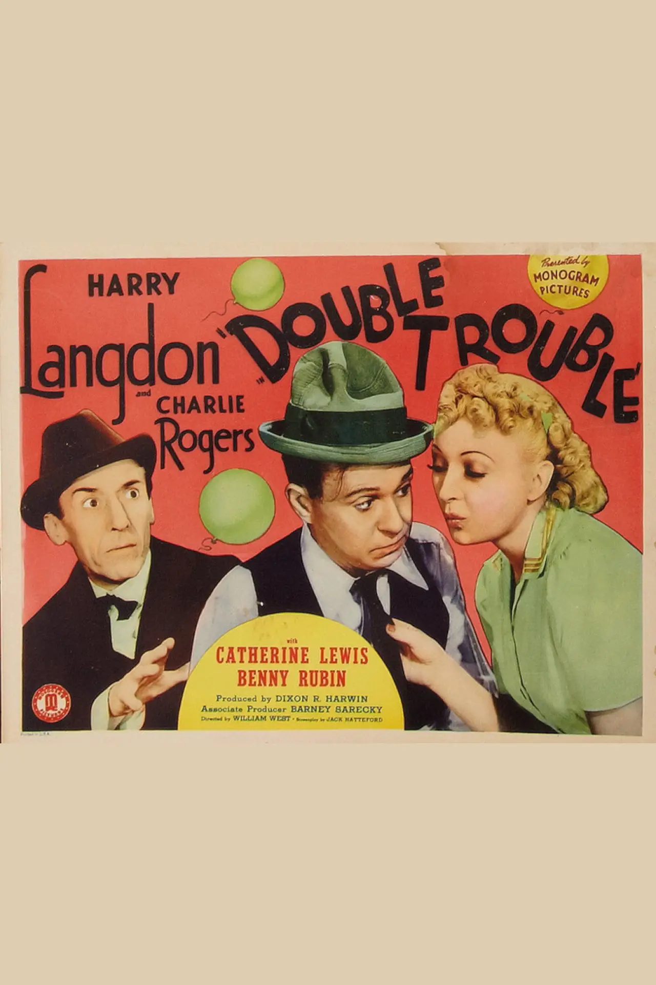 Постер до фільму "Double Trouble"