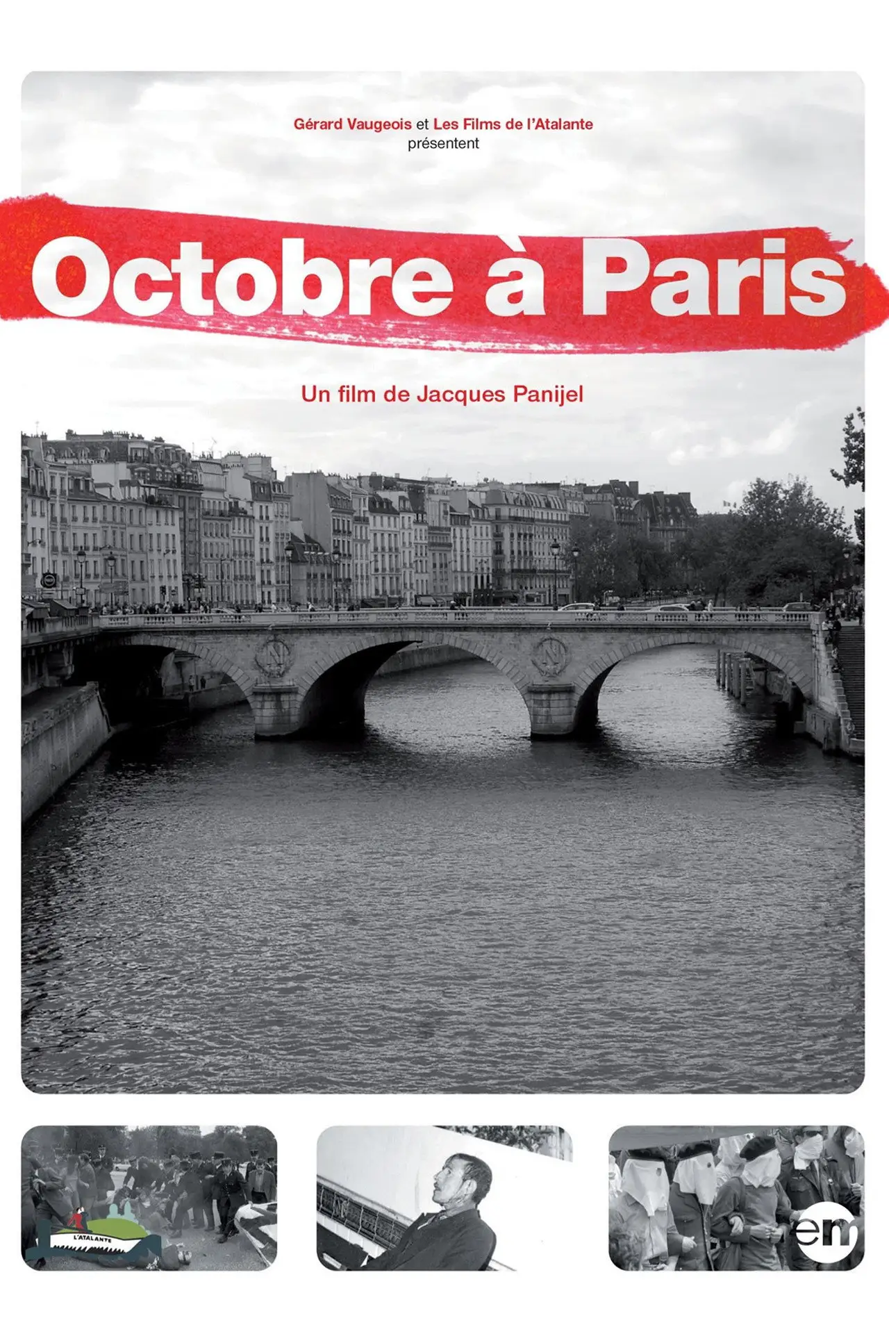 Постер до фільму "Octobre à Paris"
