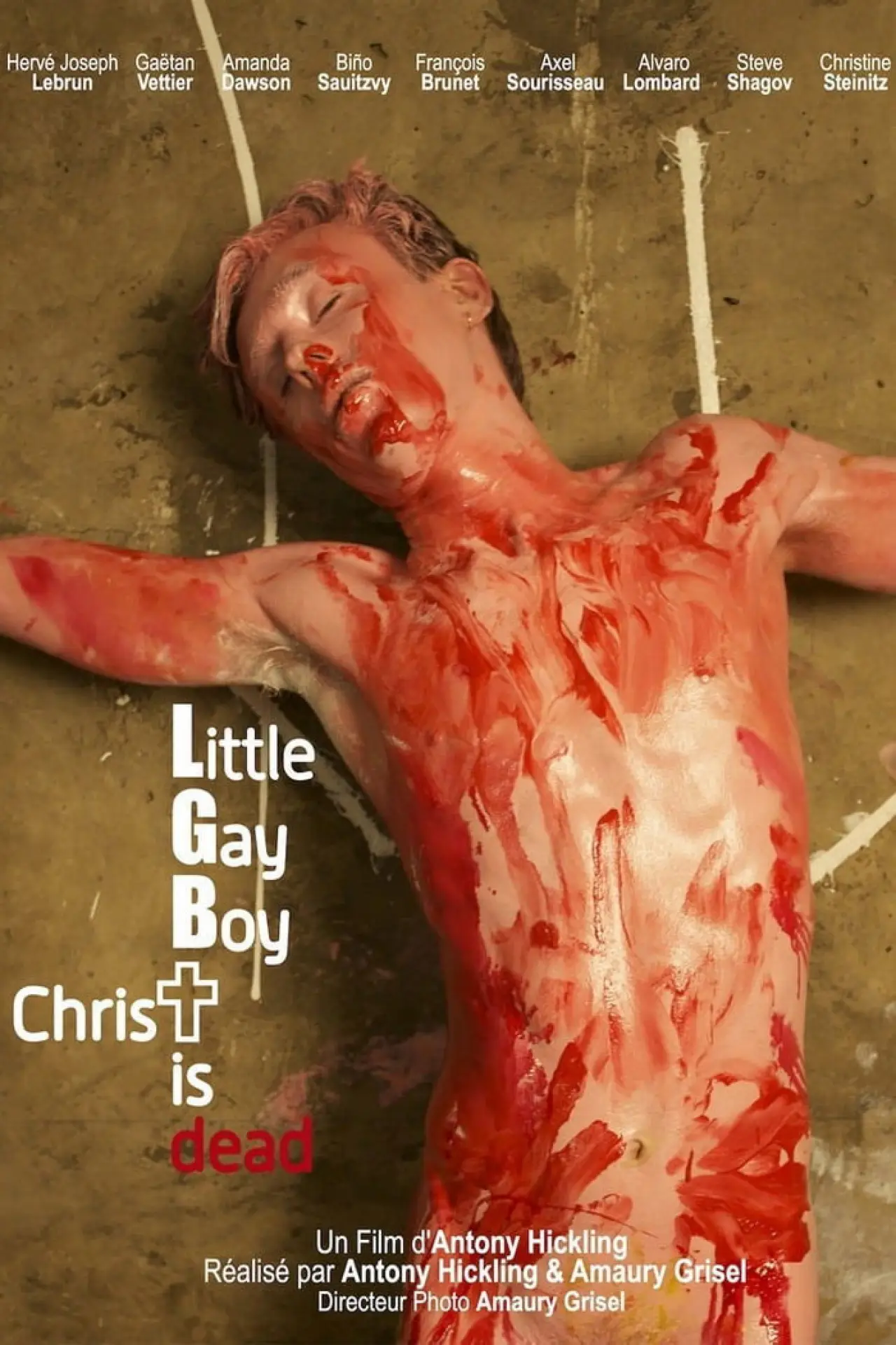 Постер до фільму "Little Gay Boy, Christ is Dead"
