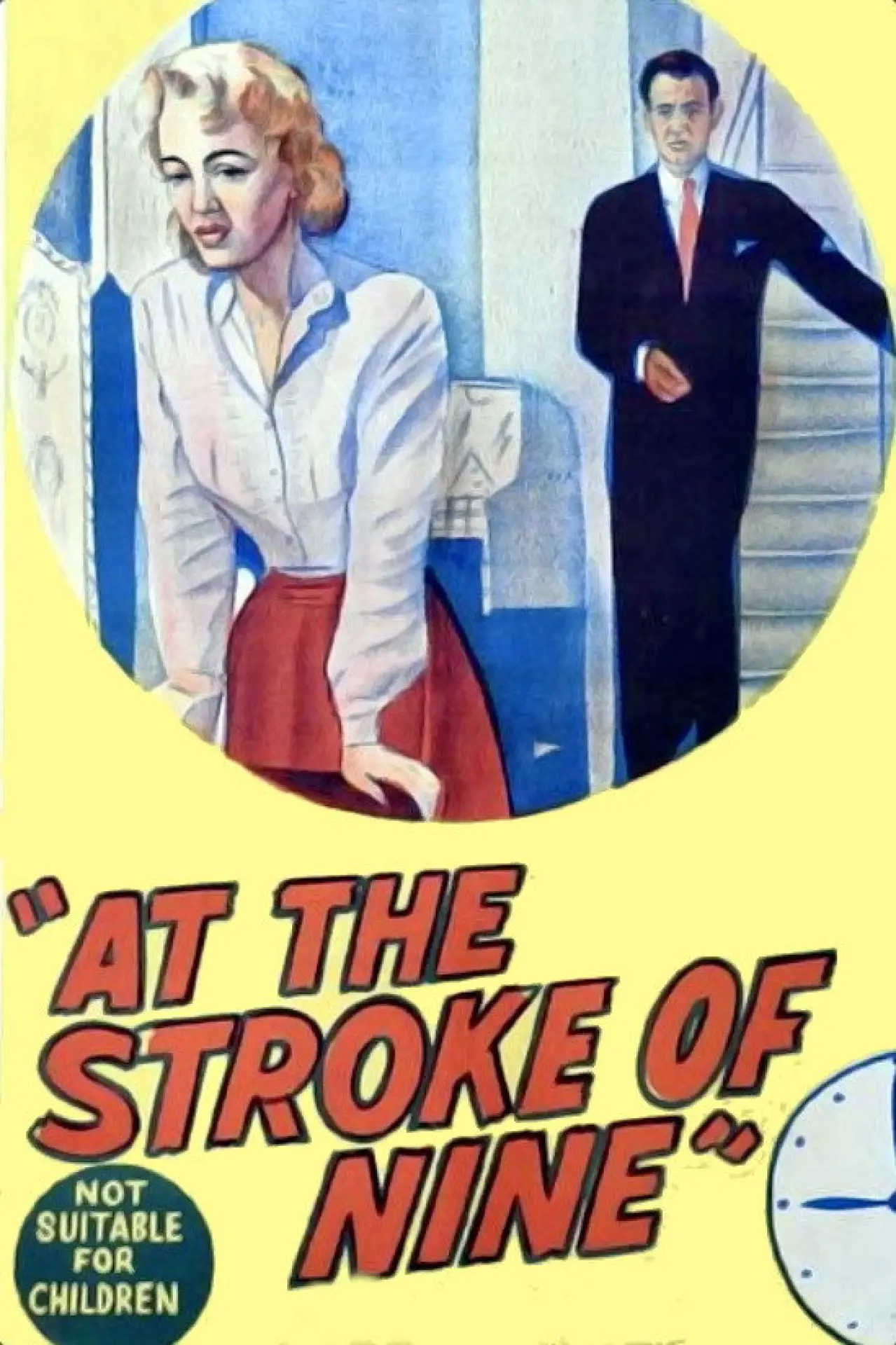 Постер до фільму "At the Stroke of Nine"