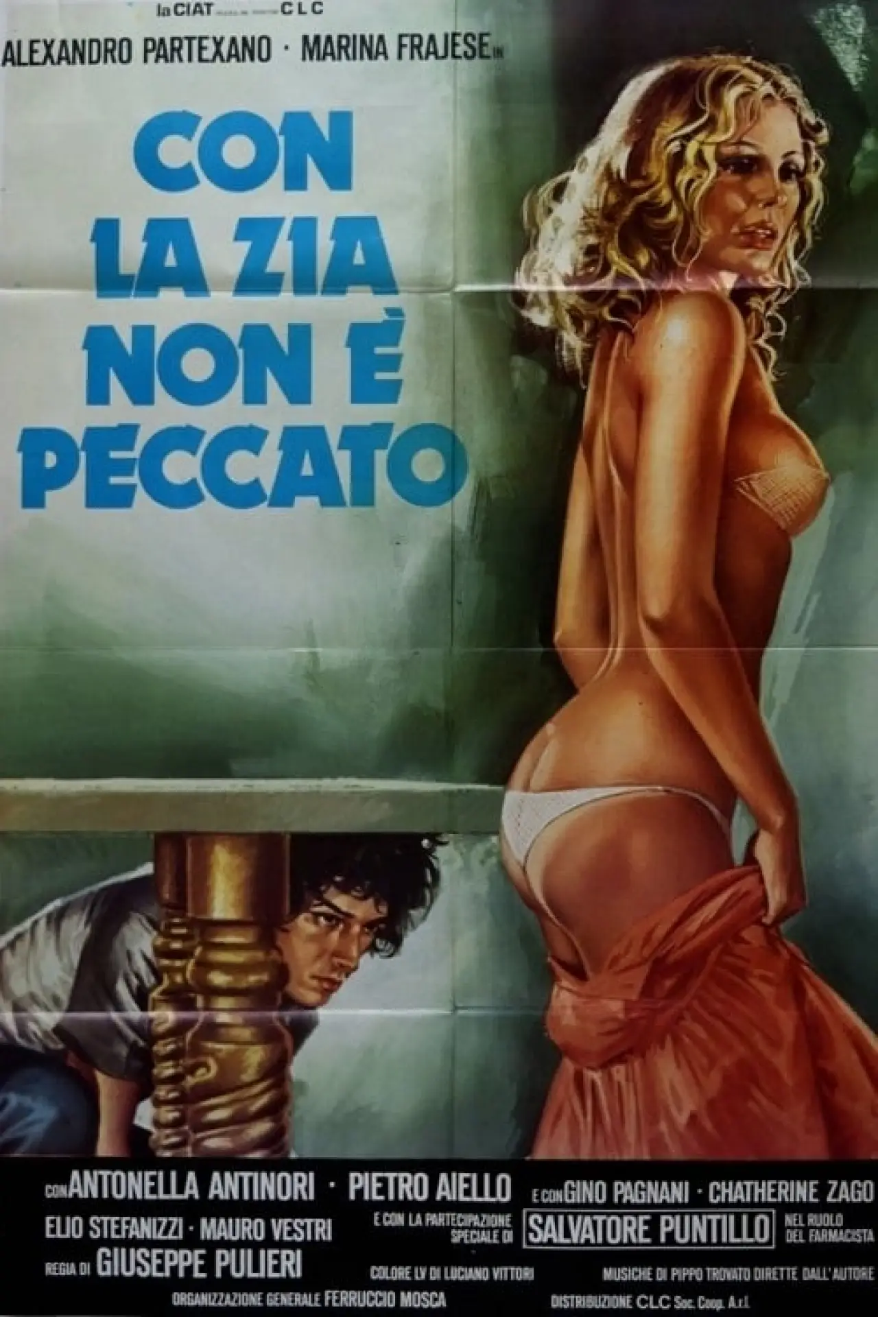 Постер до фільму "Con la zia non è peccato"