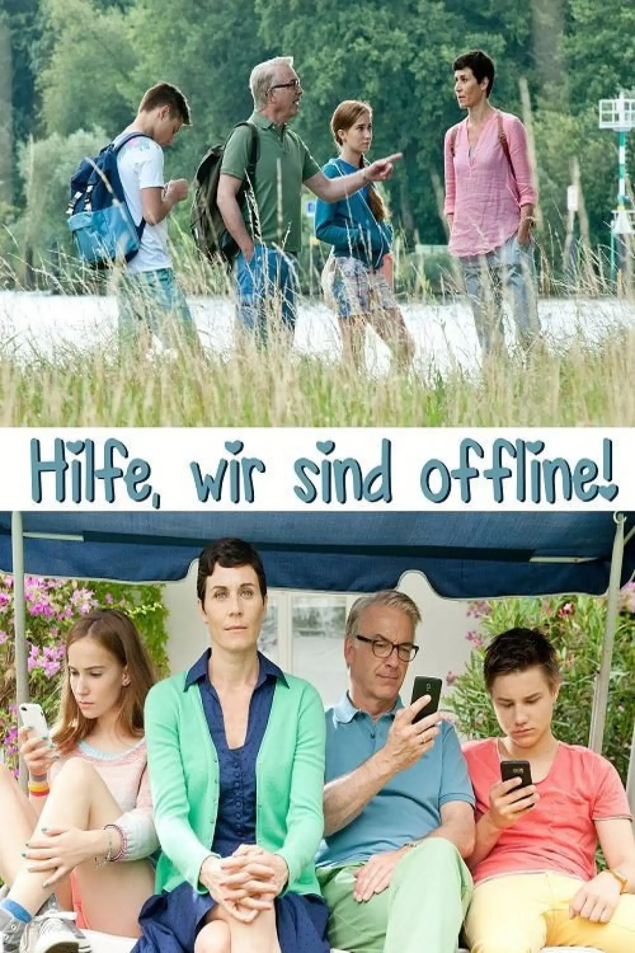 Постер до фільму "Hilfe, wir sind offline!"