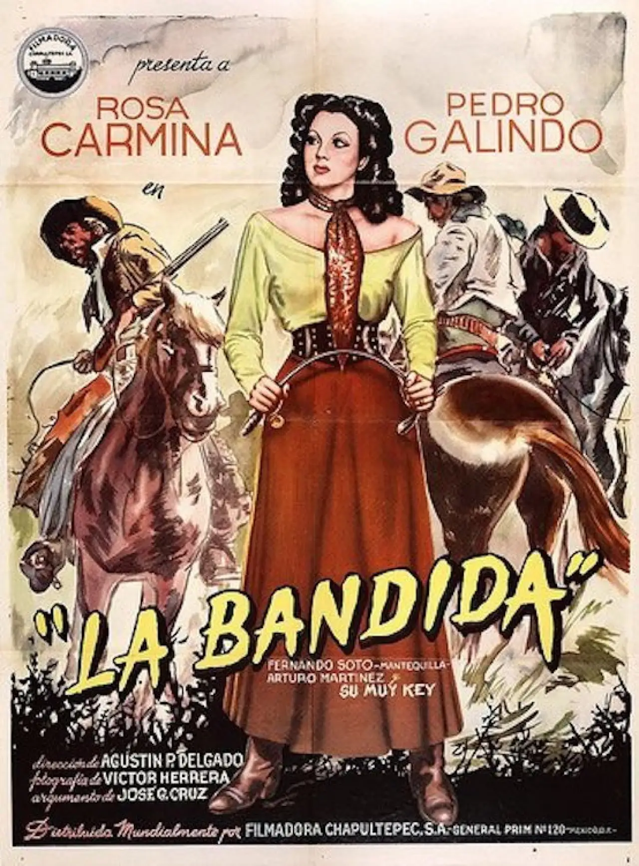Постер до фільму "La bandida"