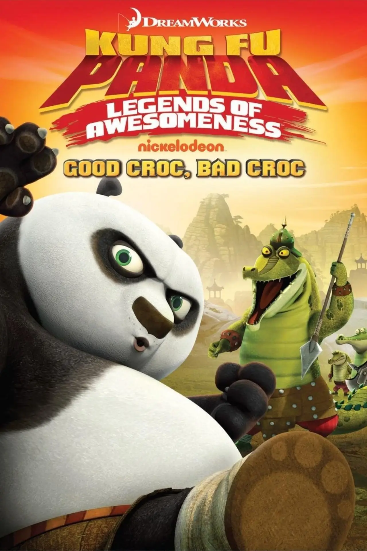 Постер до фільму "Kung Fu Panda: Legends of Awesomeness - Good Croc, Bad Croc"