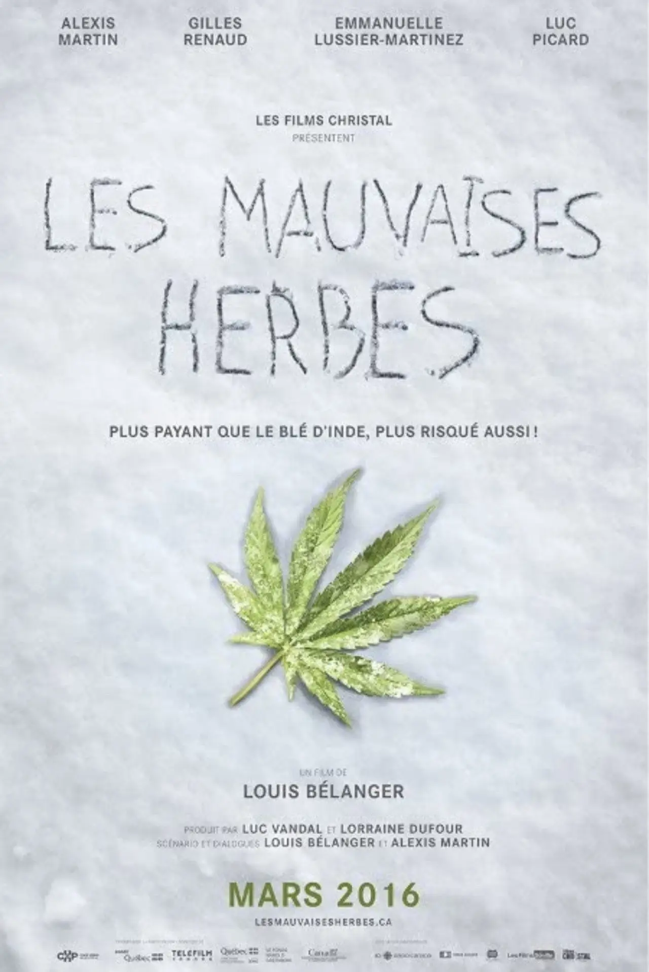 Постер до фільму "Les mauvaises herbes"