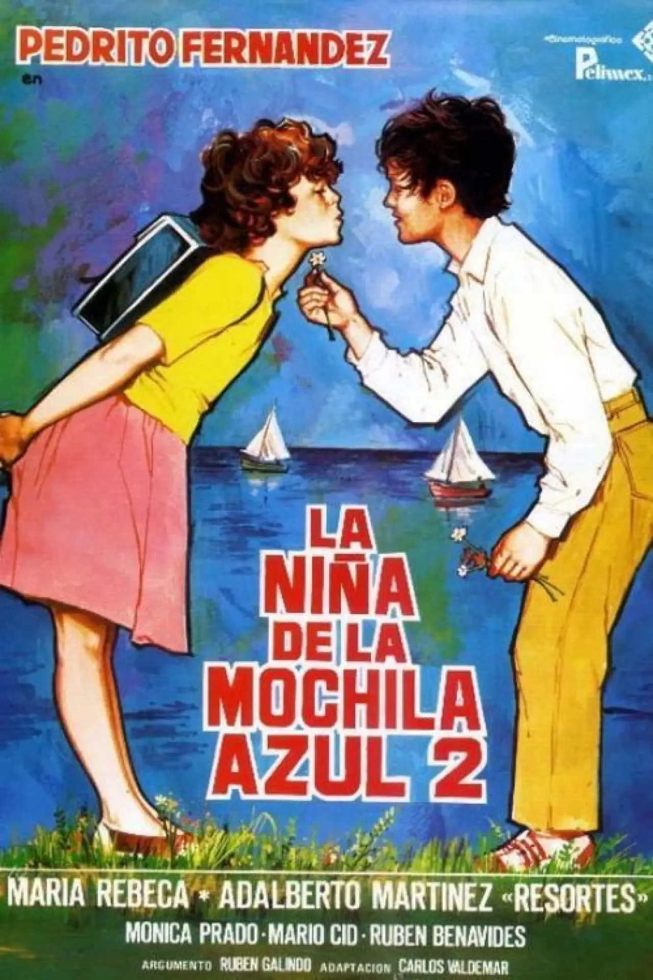 Постер до фільму "La niña de la mochila azul 2"