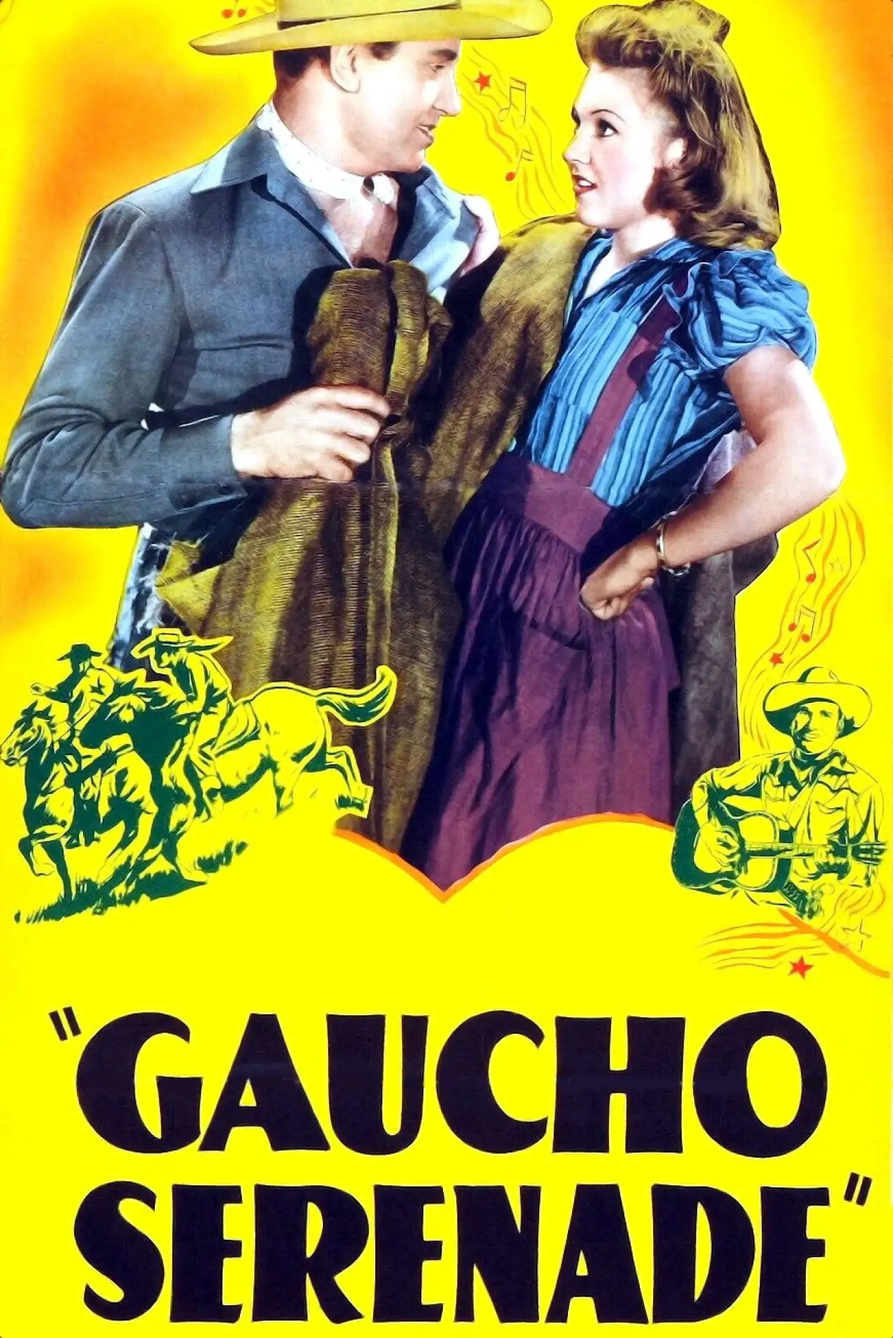 Постер до фільму "Gaucho Serenade"