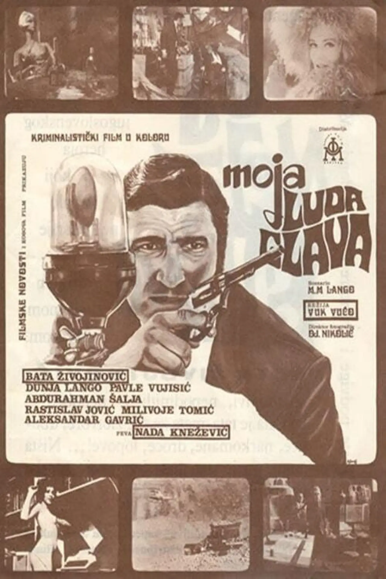 Постер до фільму "Moja luda glava"