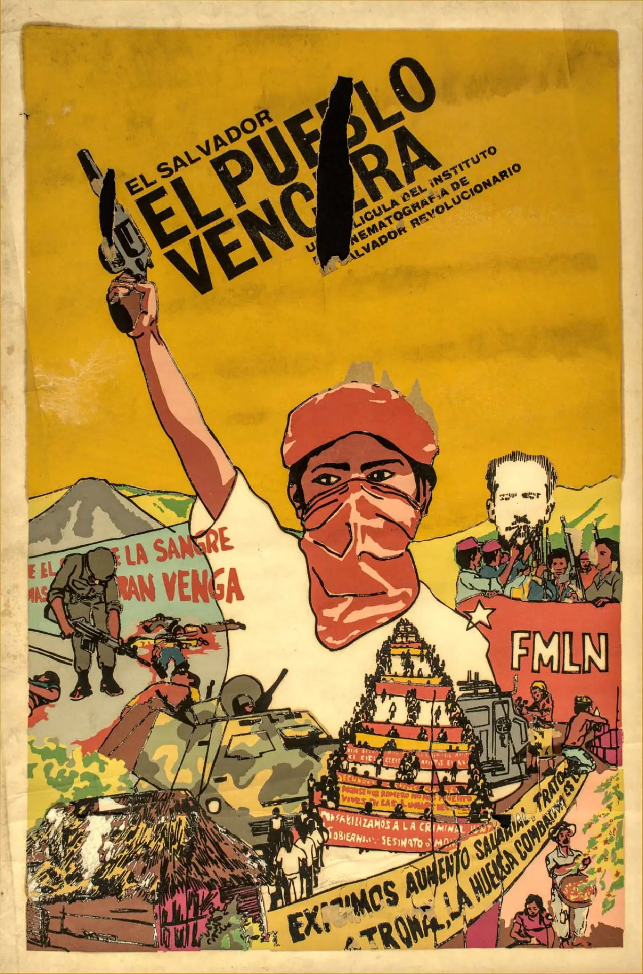 Постер до фільму "El Salvador: El pueblo vencerá"