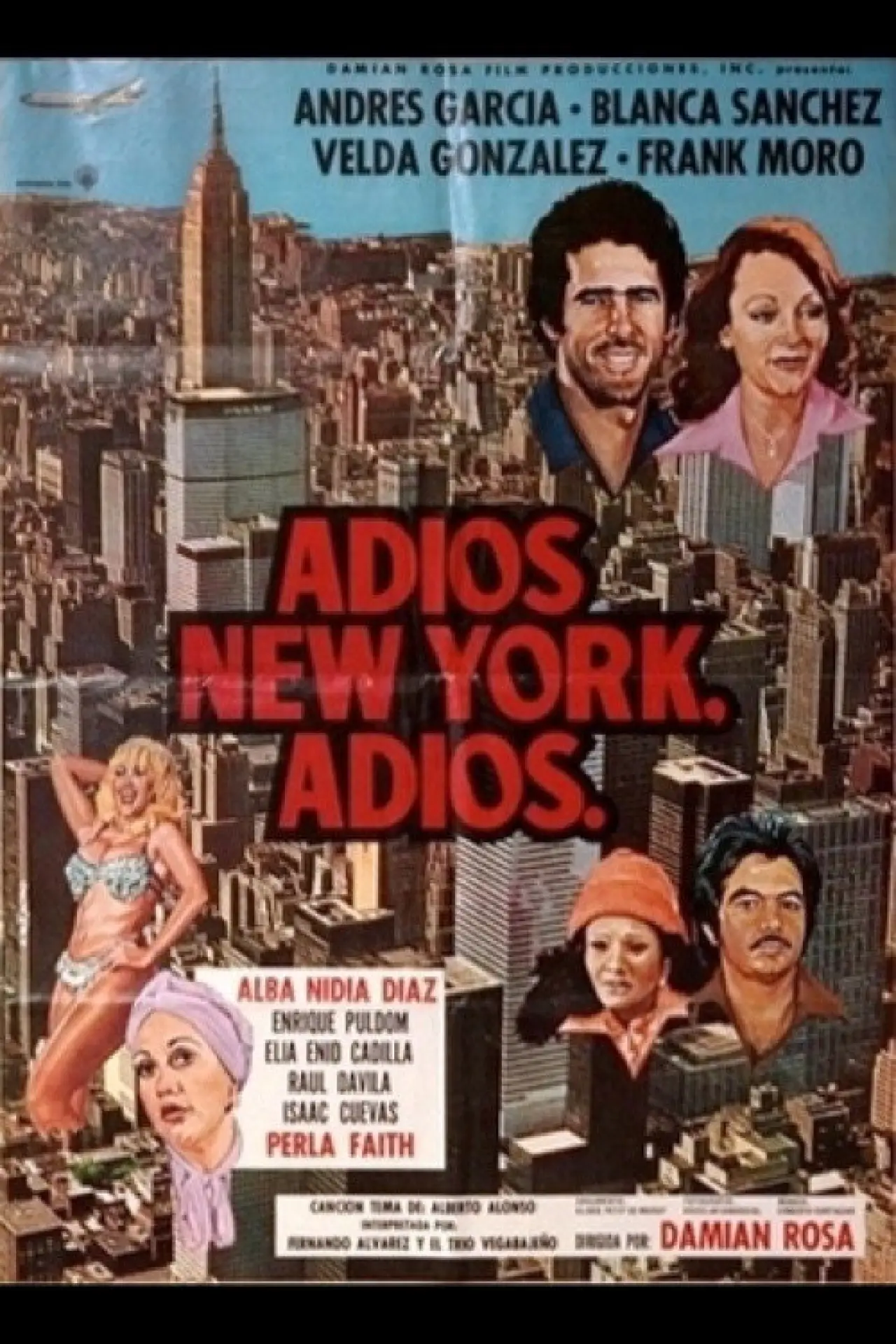Постер до фільму "Adiós New York, adiós"
