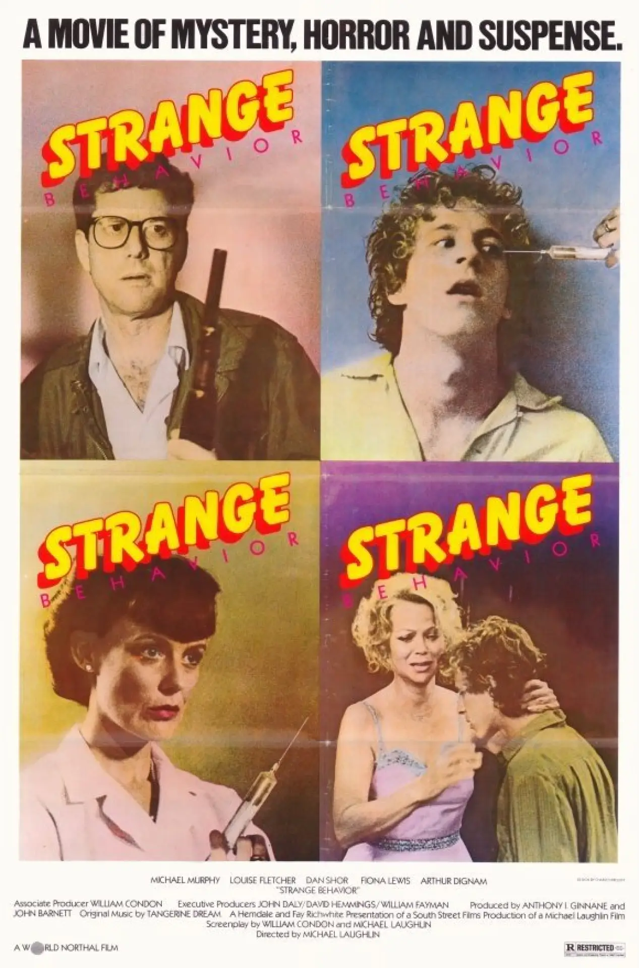 Постер до фільму "Strange Behavior"