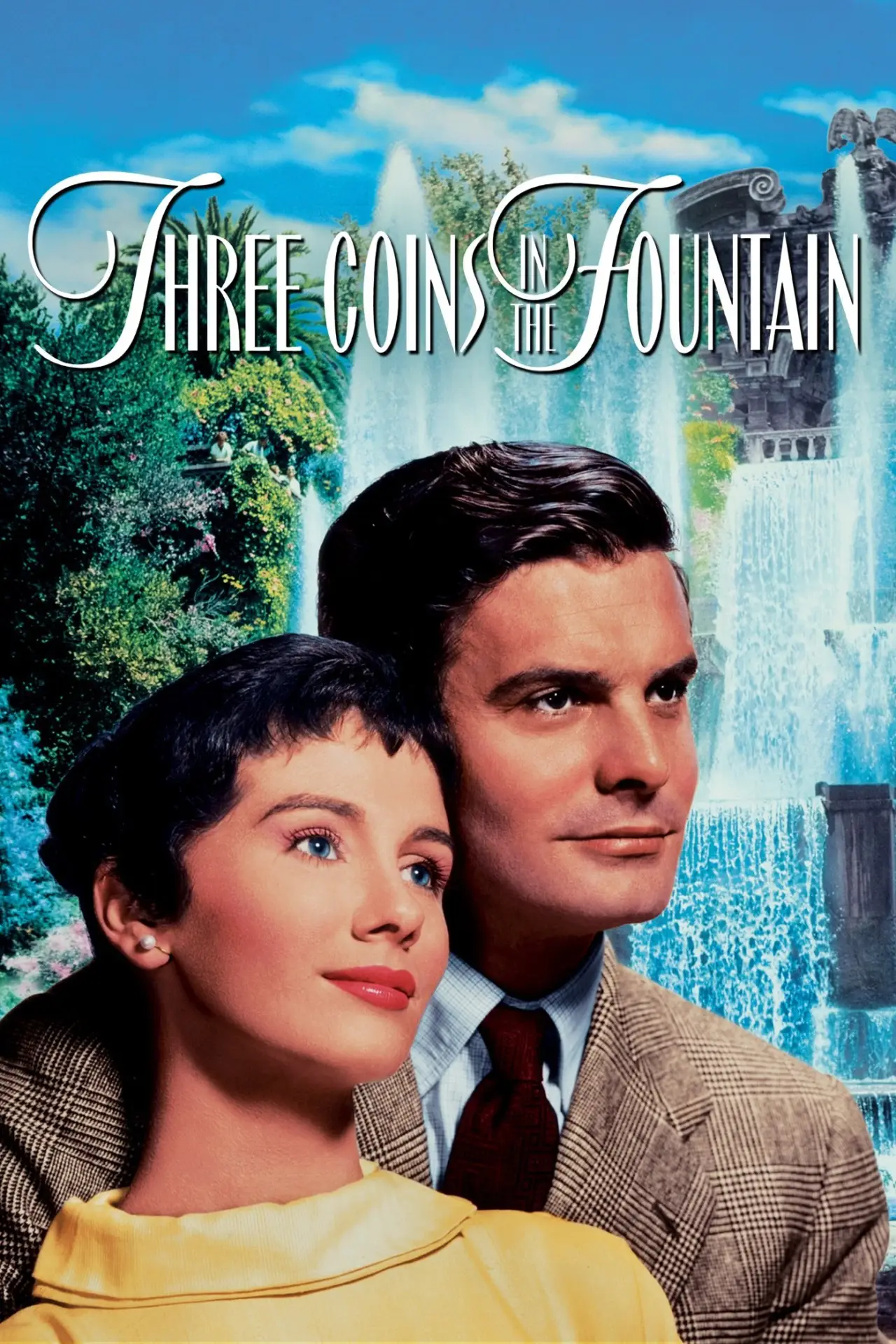 Постер до фільму "Three Coins in the Fountain"