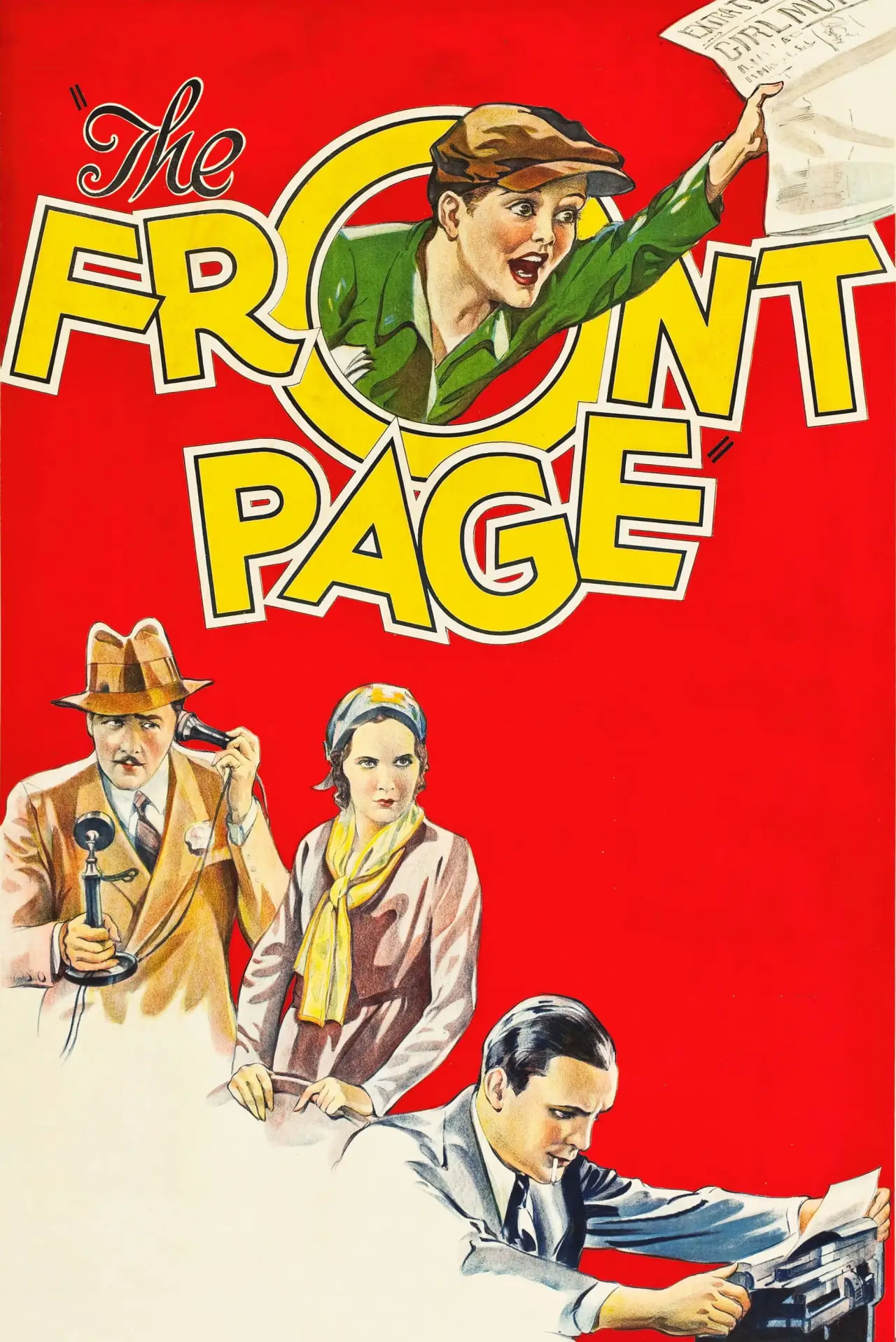 Постер до фільму "The Front Page"