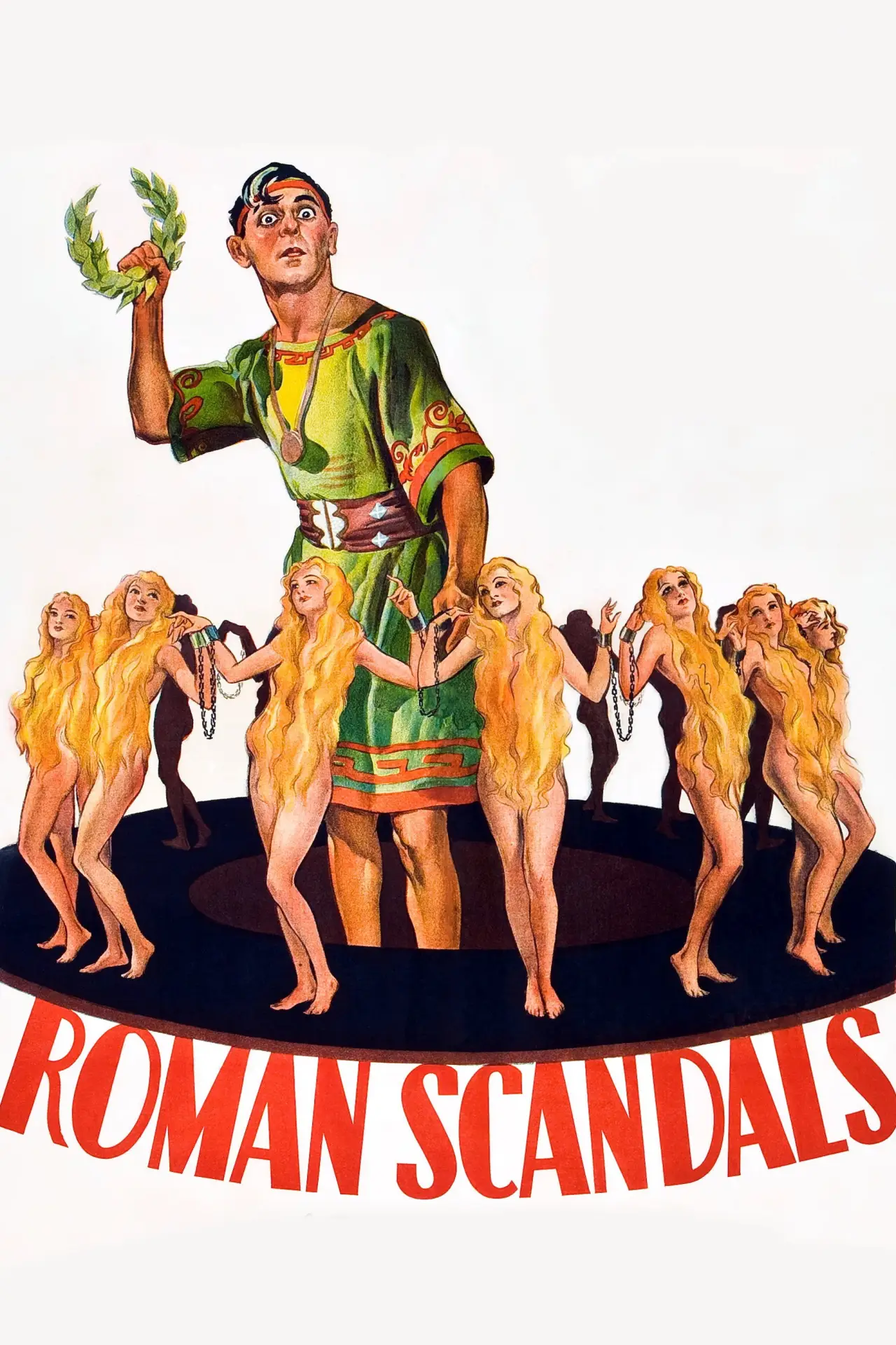 Постер до фільму "Roman Scandals"