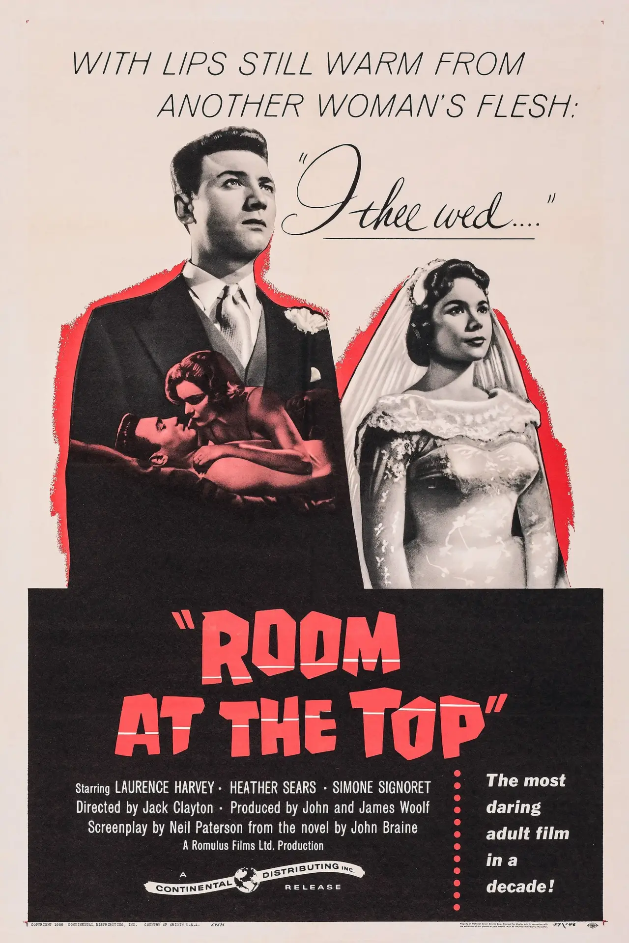 Постер до фільму "Room at the Top"