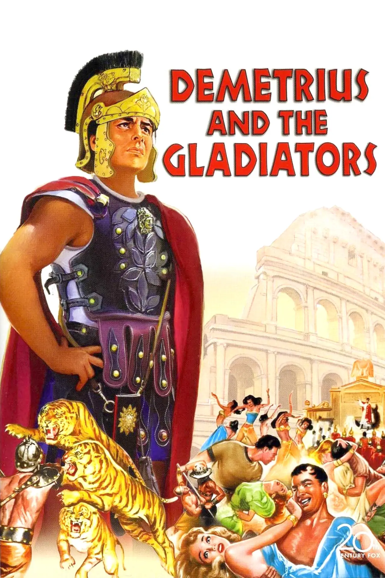 Постер до фільму "Demetrius and the Gladiators"