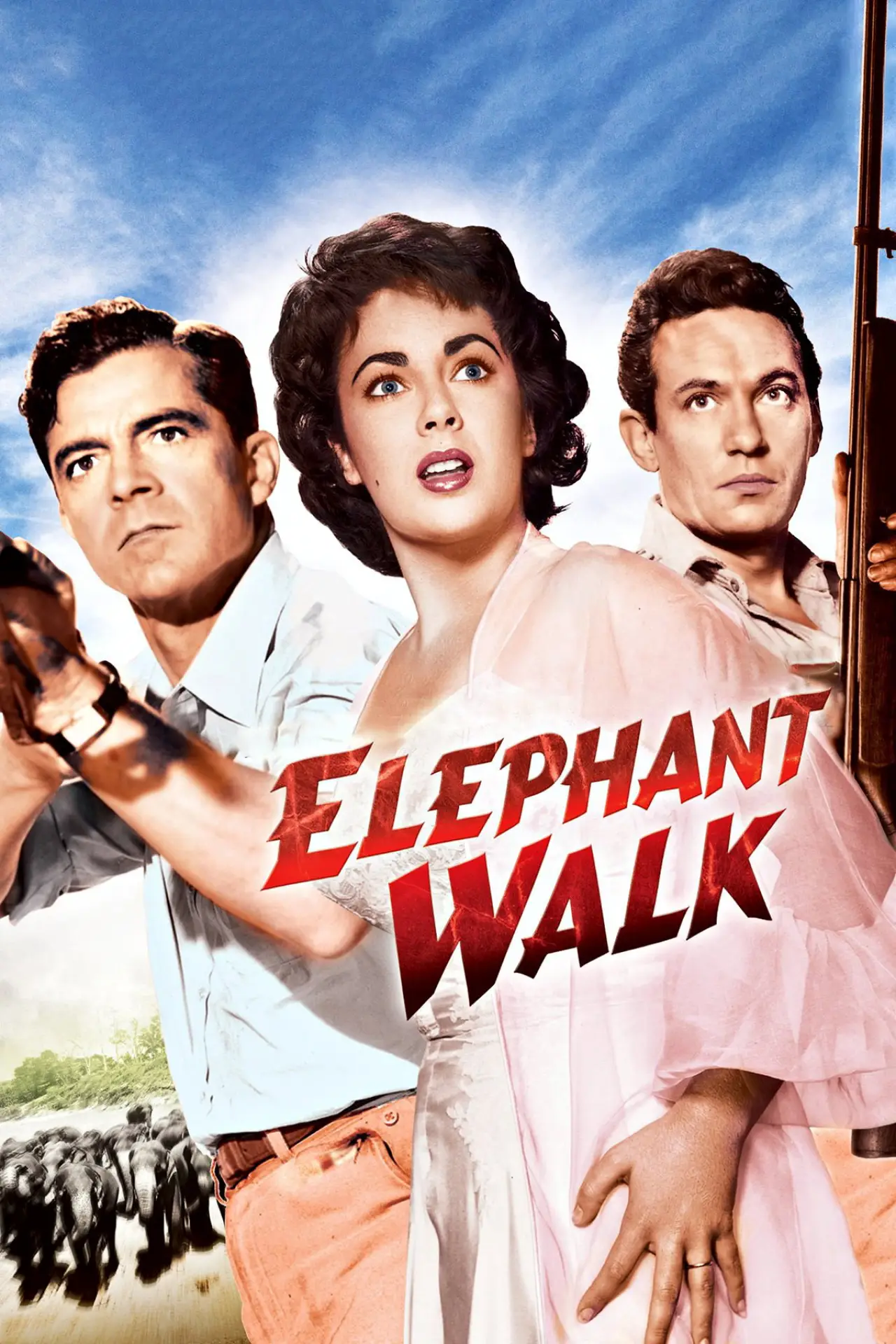Постер до фільму "Elephant Walk"