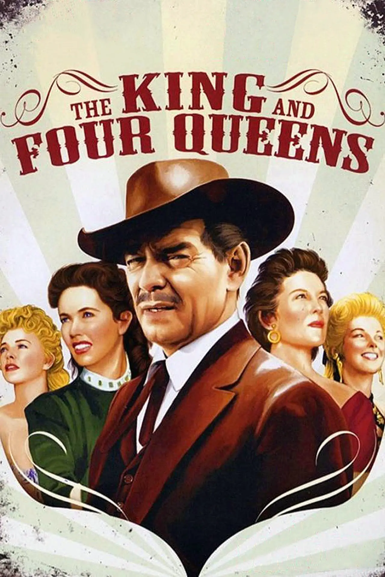 Постер до фільму "The King and Four Queens"