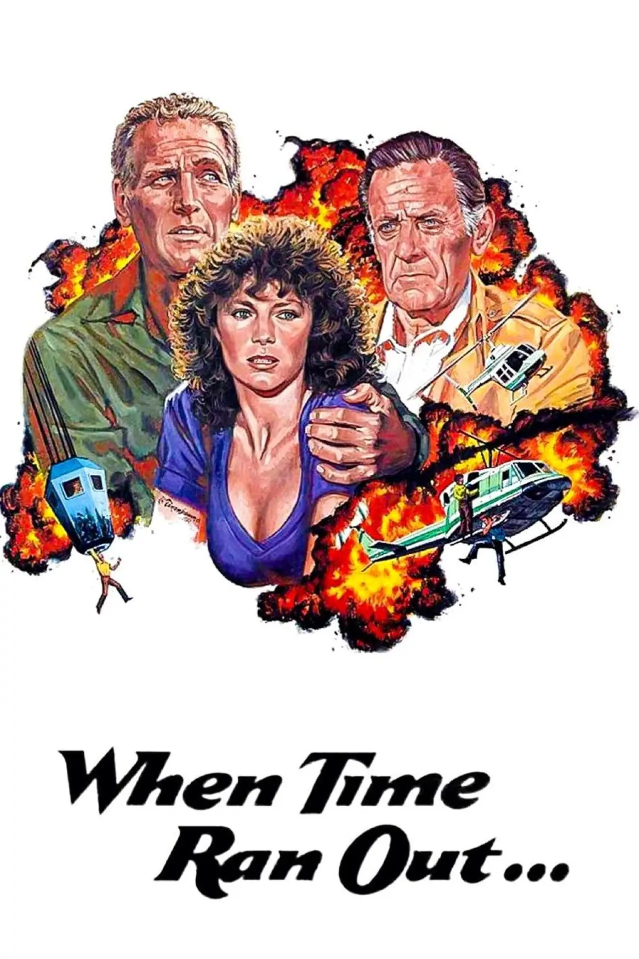 Постер до фільму "When Time Ran Out..."