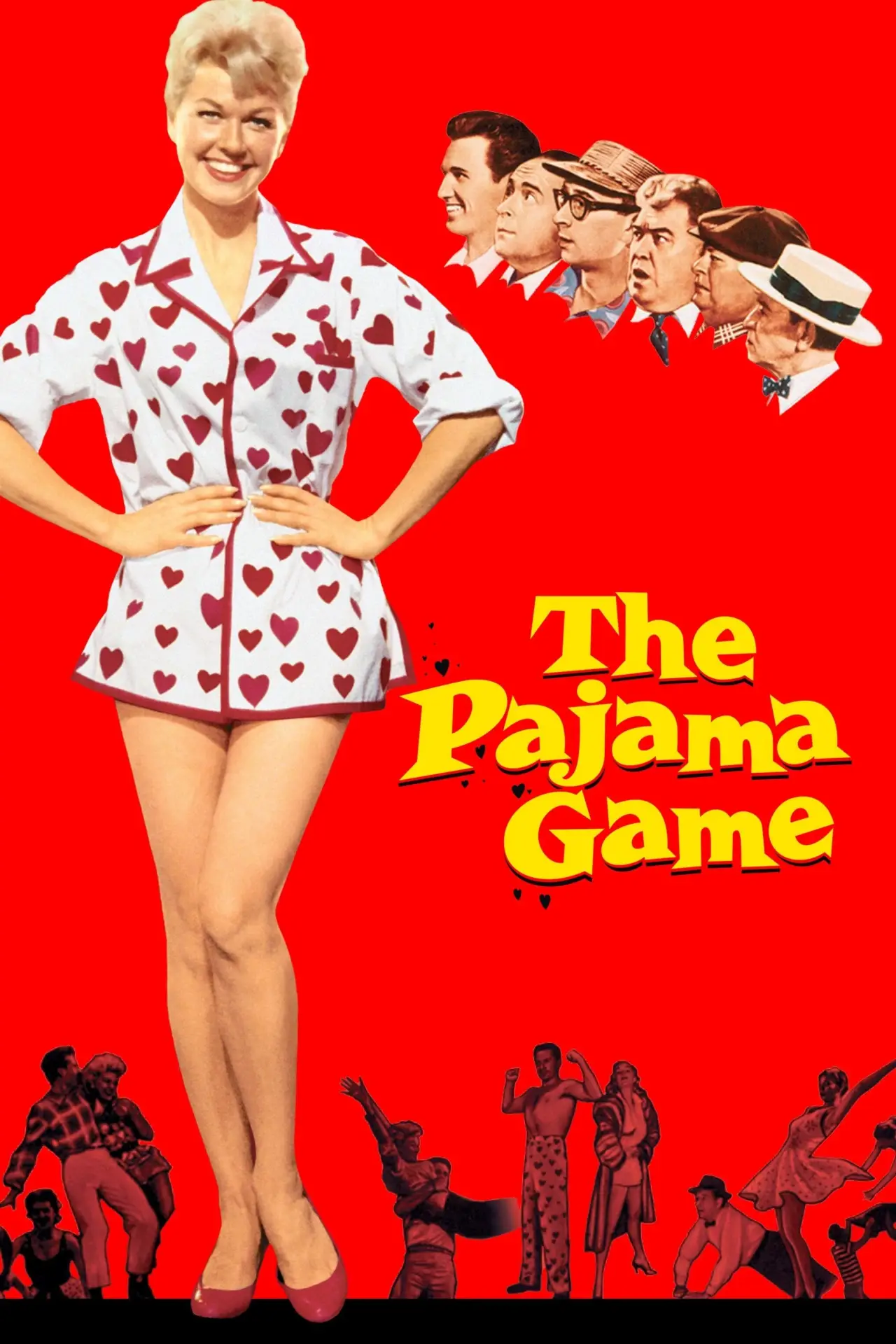 Постер до фільму "The Pajama Game"