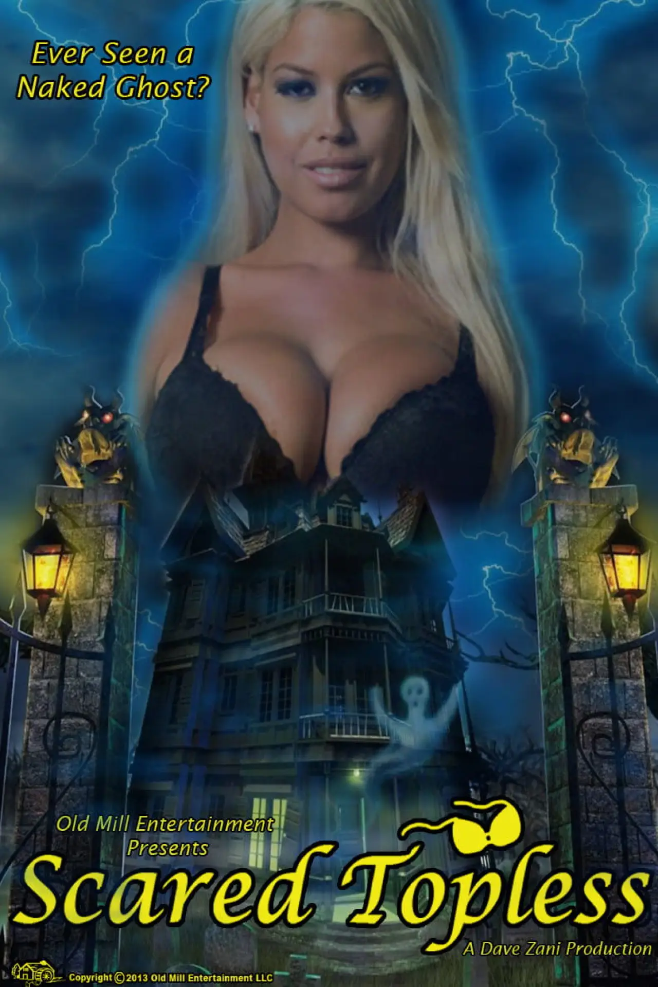 Постер до фільму "Scared Topless"