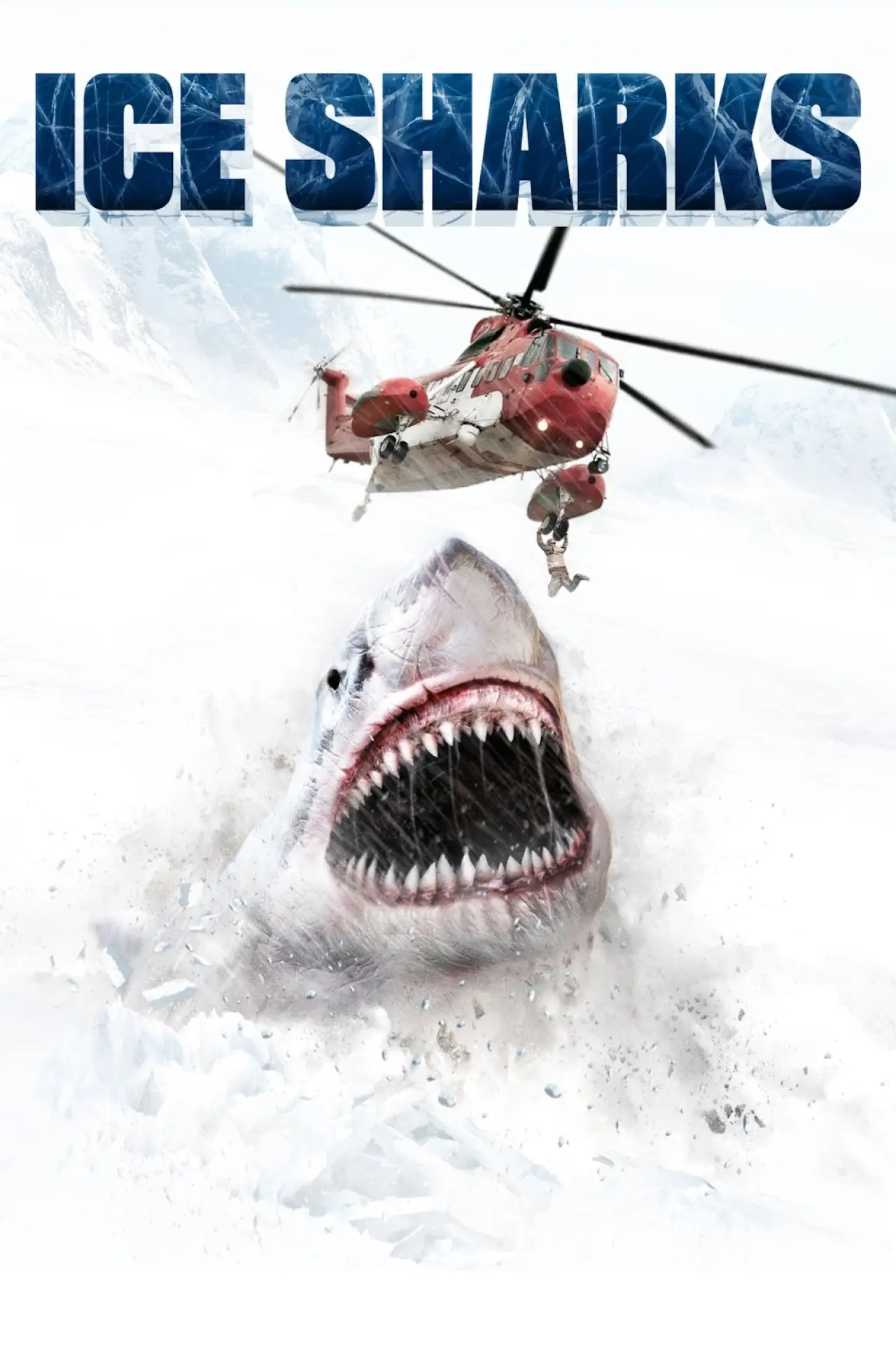 Постер до фільму "Ice Sharks"