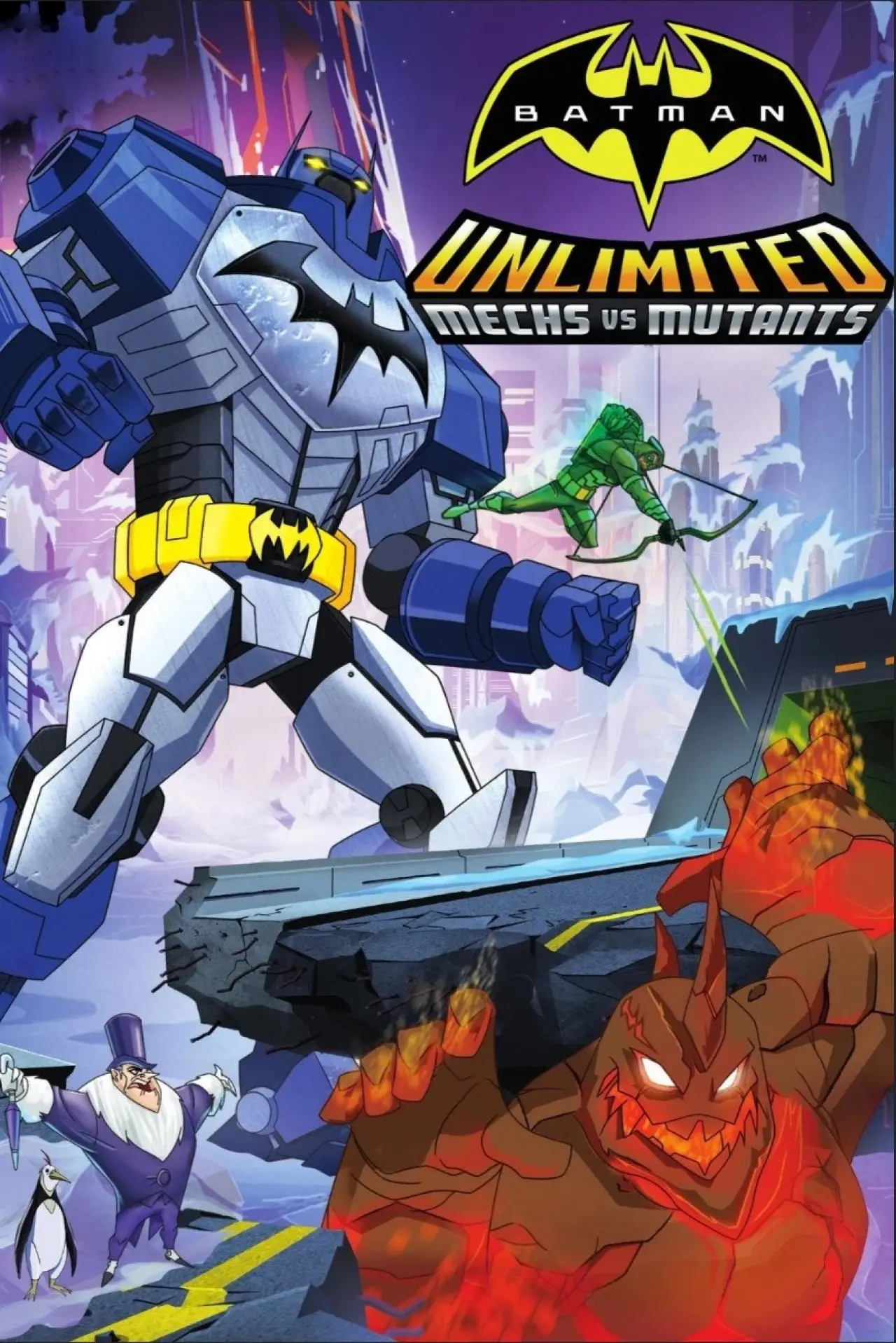 Постер до фільму "Batman Unlimited: Mechs vs. Mutants"