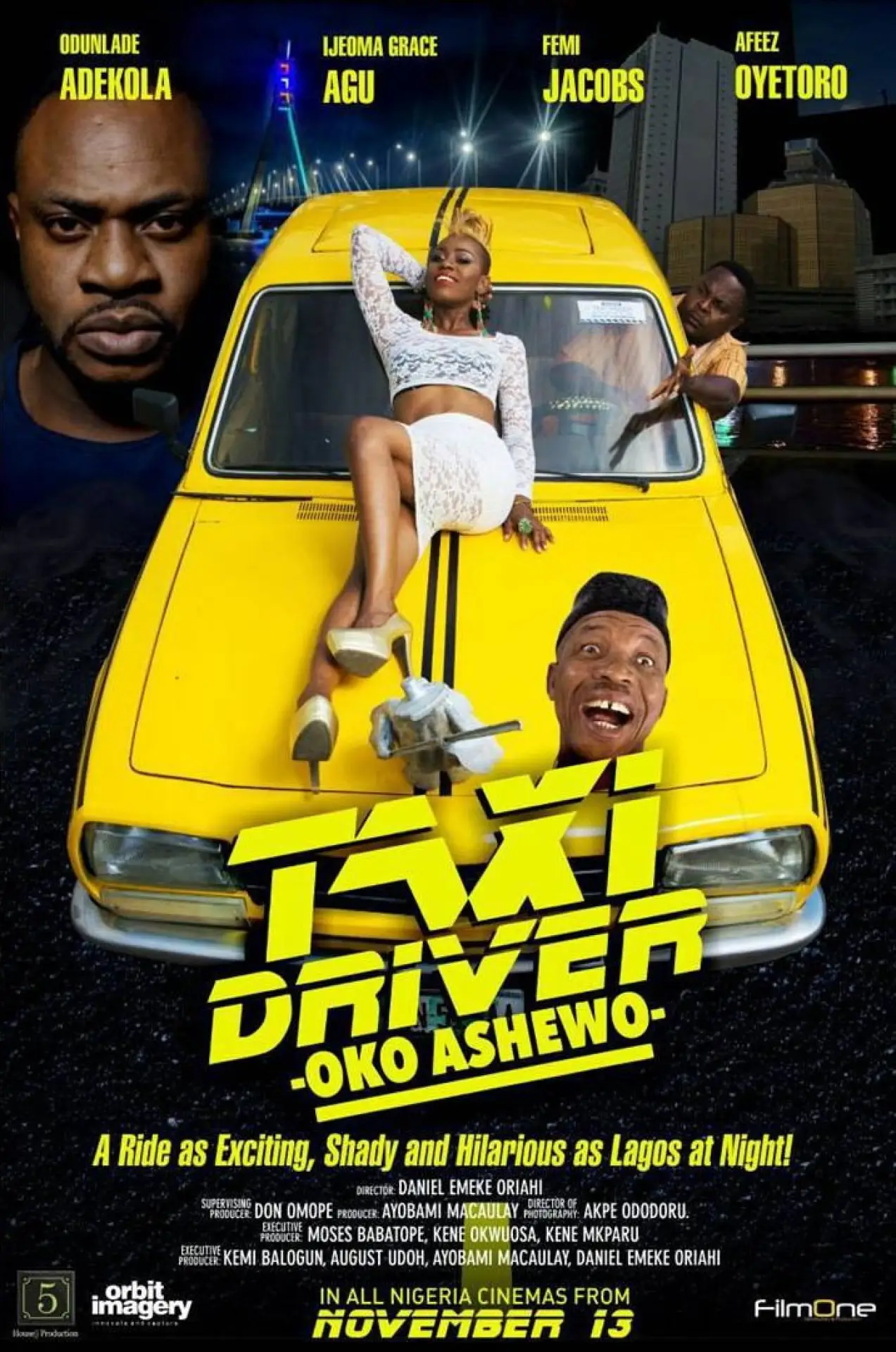 Постер до фільму "Taxi Driver: Oko Ashewo"
