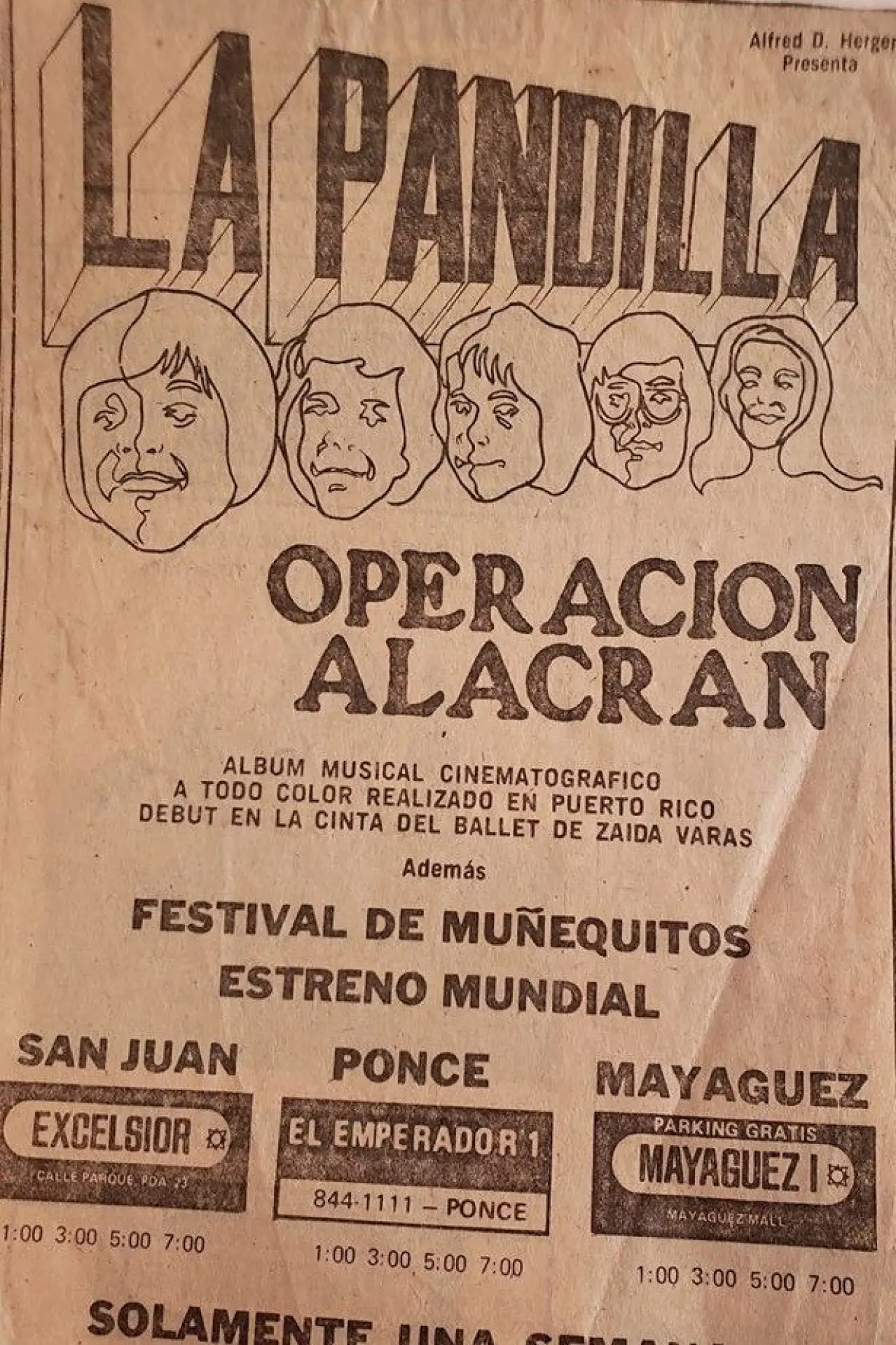 Постер до фільму "Operación Alacrán"